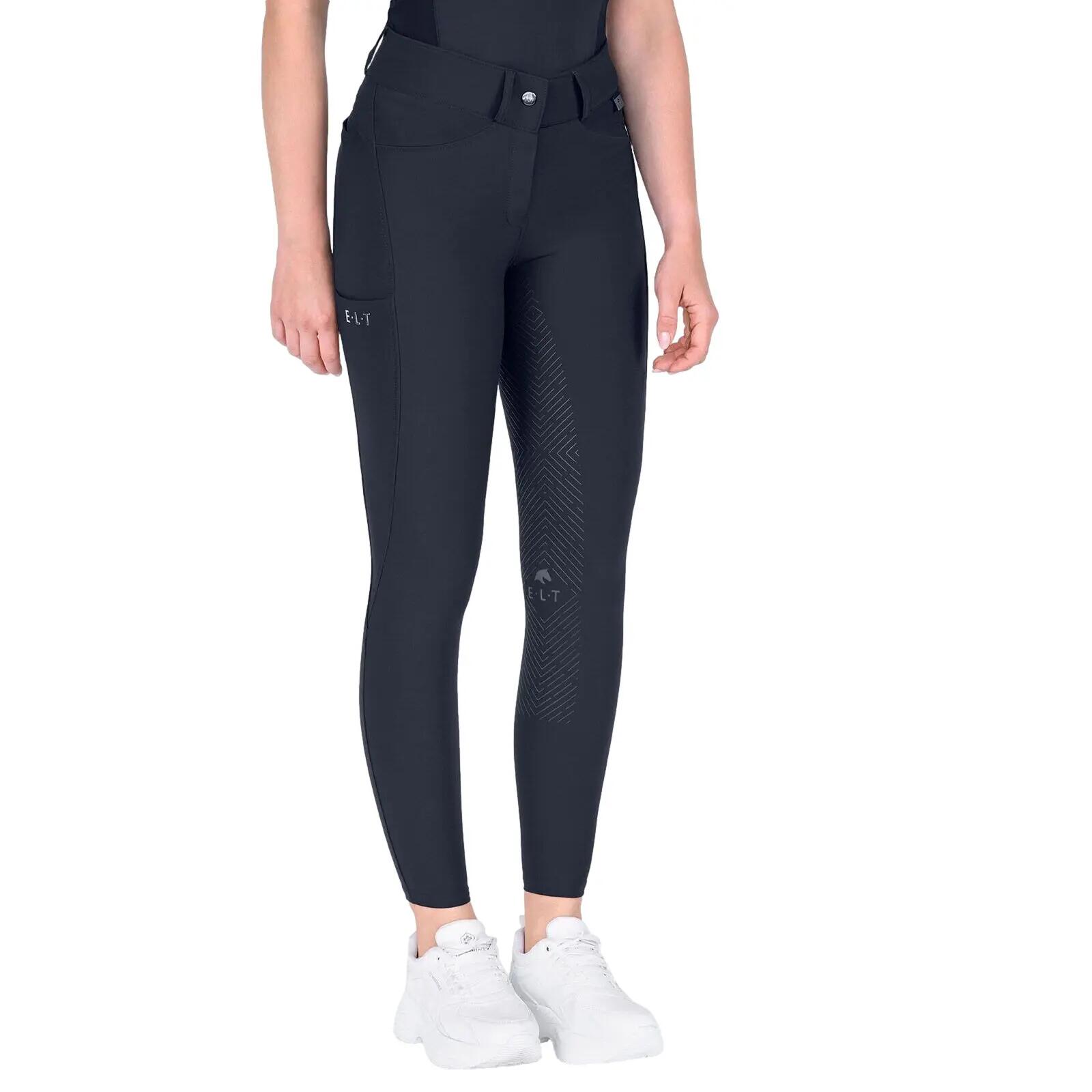 Damskie spodnie jeździeckie o pełnej przyczepności ELT Comfort Ride