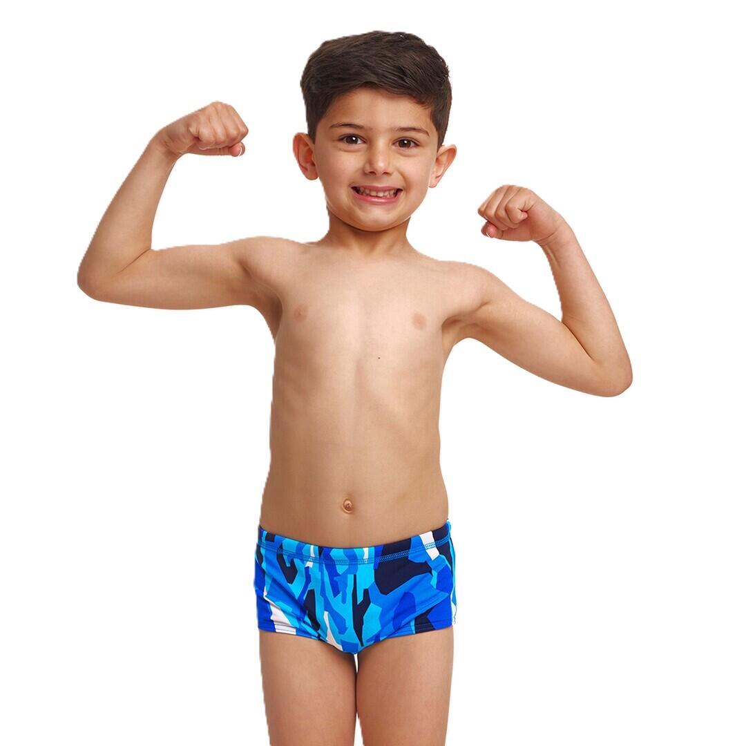 Kąpielówki spodenki na basen chłopięce Funky Trunks Chaz