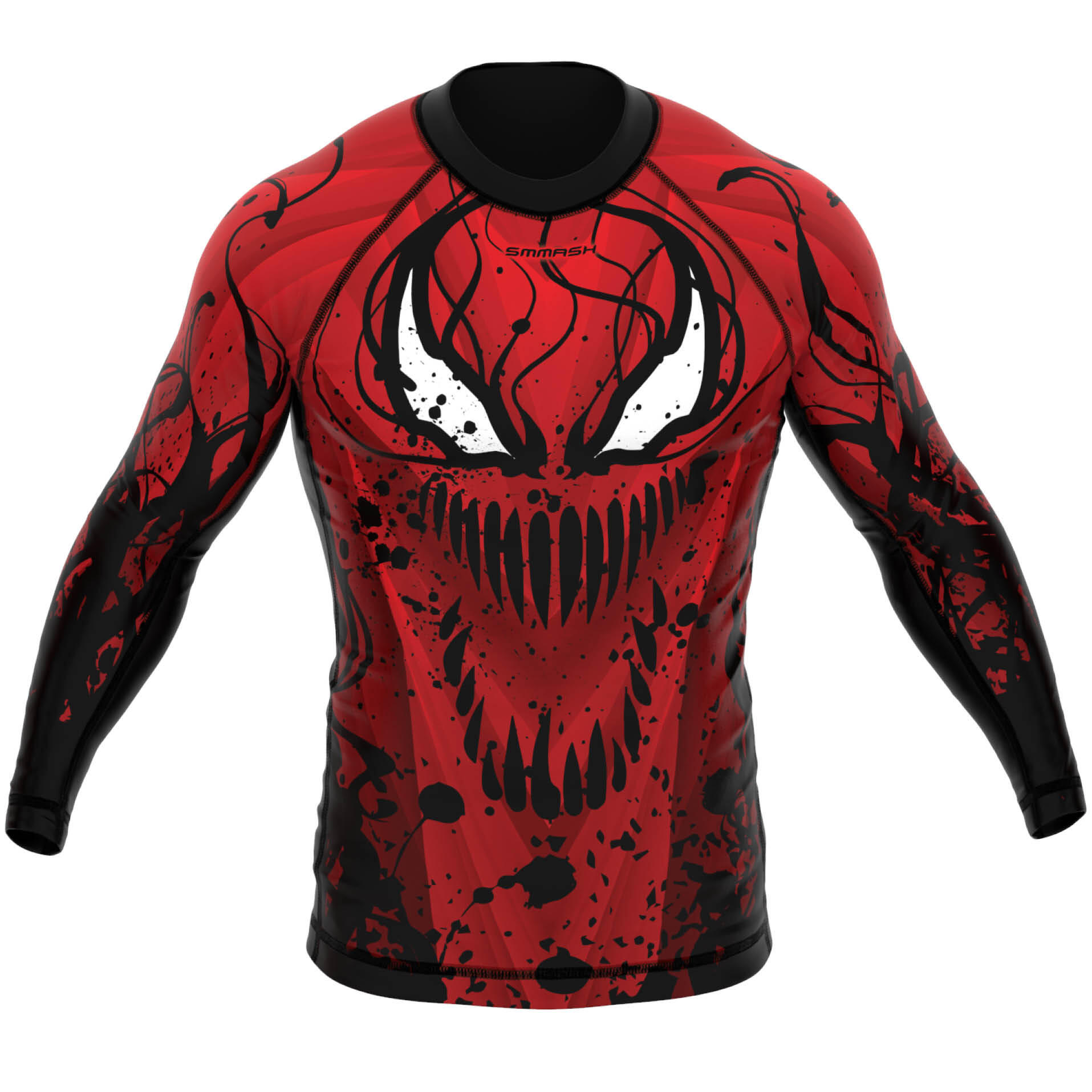 Фото - Одяг для єдиноборств Rashguard do MMA męski SMMASH Carnage z długim rękawem