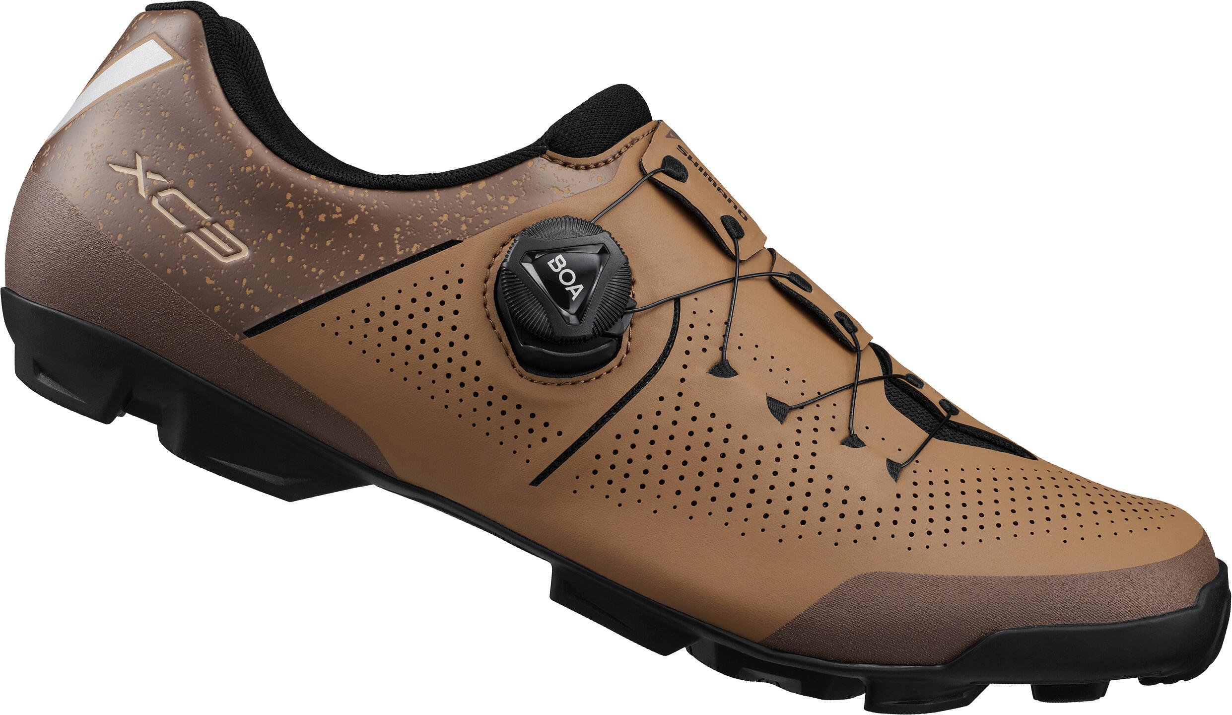 Buty rowerowe XC302 WIDE , brązowe