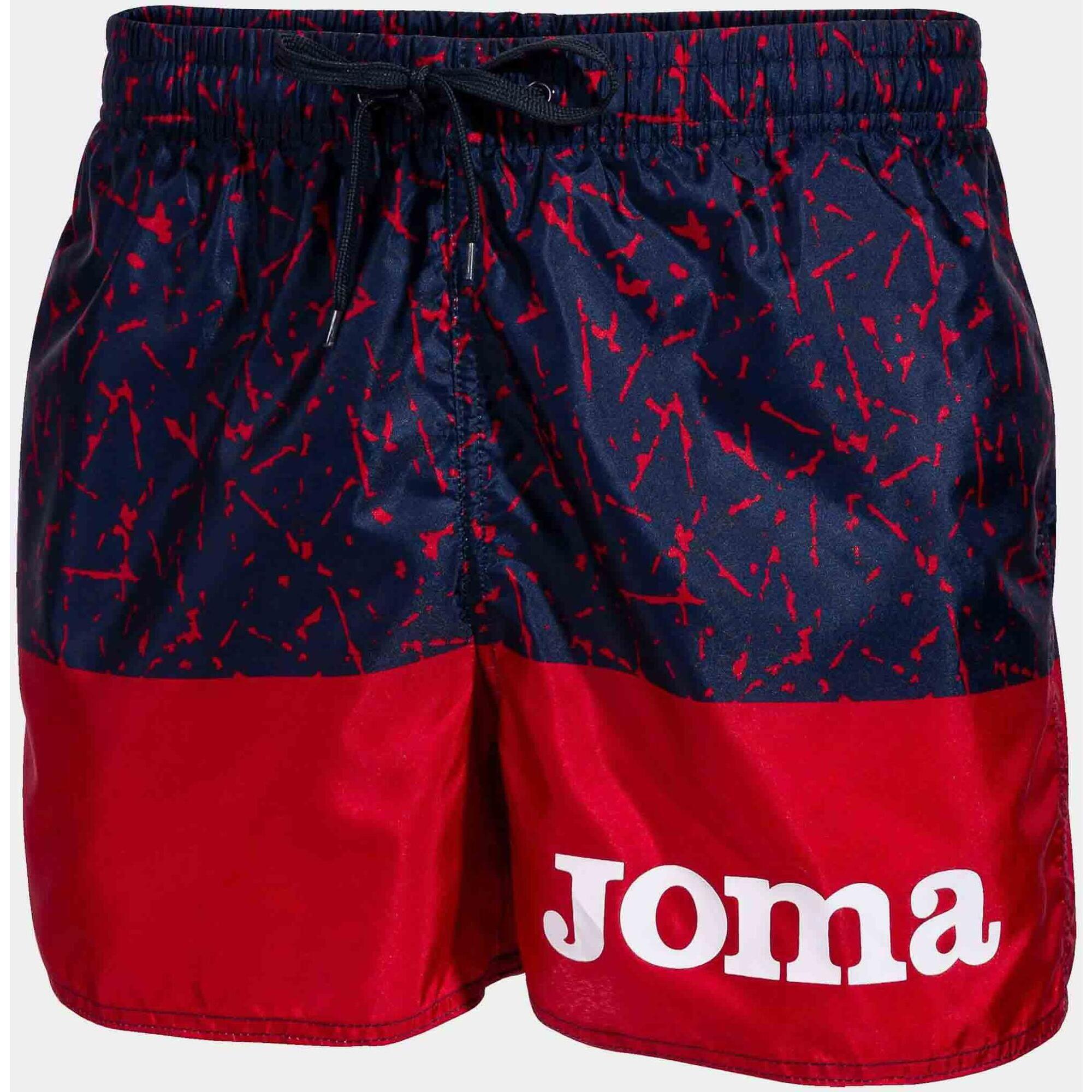 Dziecięce spodenki kąpielowe Joma Pints  garnet red  3XS