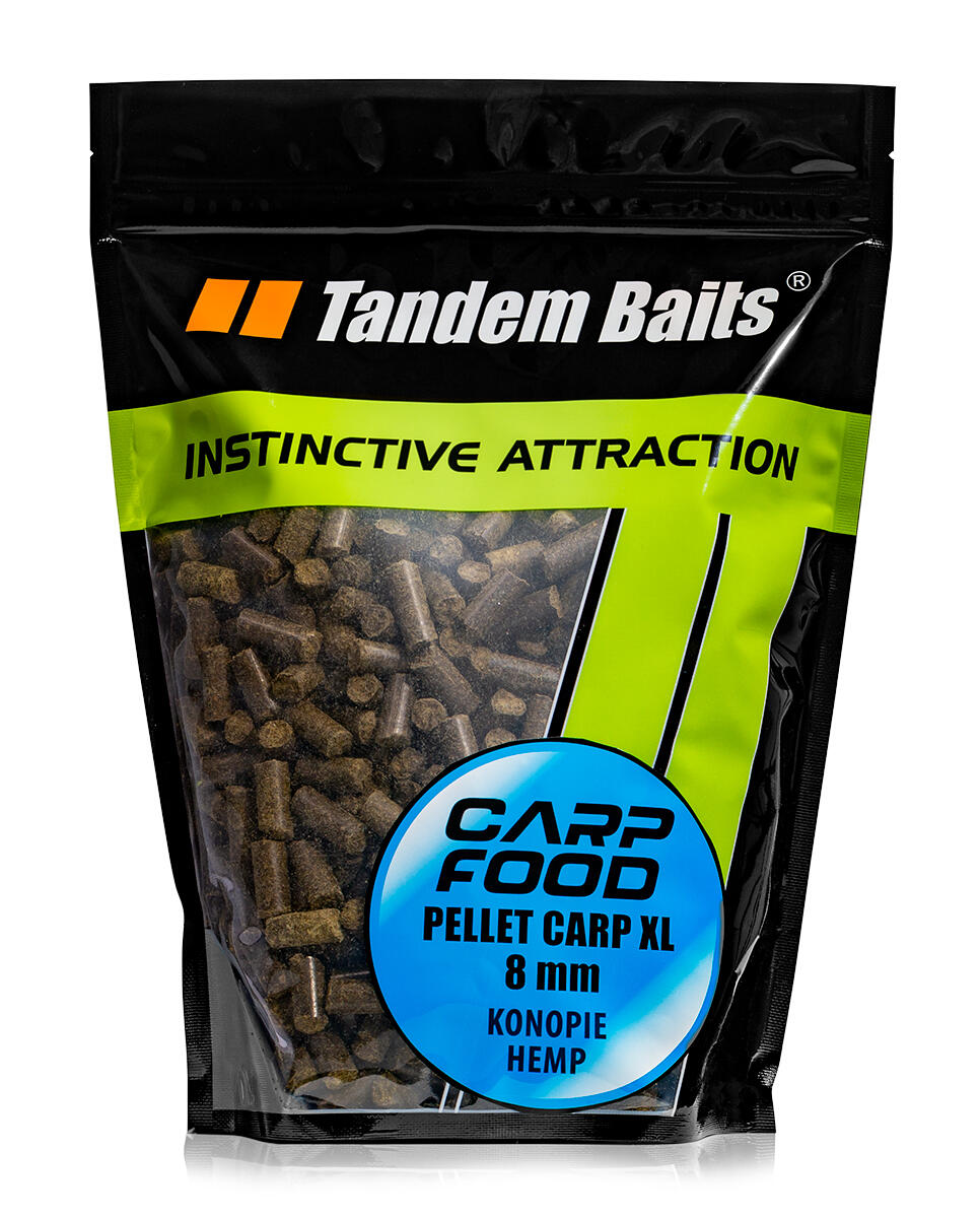 Pellet karpiowy Carp Food Natural 8mm/1kg Konopie