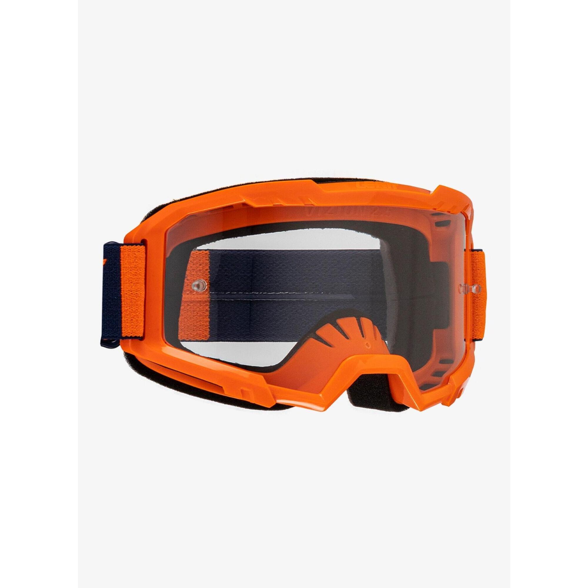 Gogle rowerowe Leatt Goggle Vizion 2.5 - orange