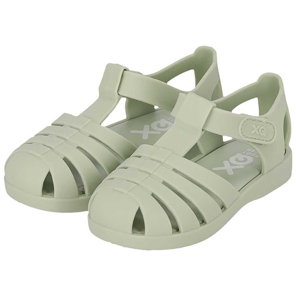 Buty do wody / buty do pływania dla dzieci - regulowane paski - zielone