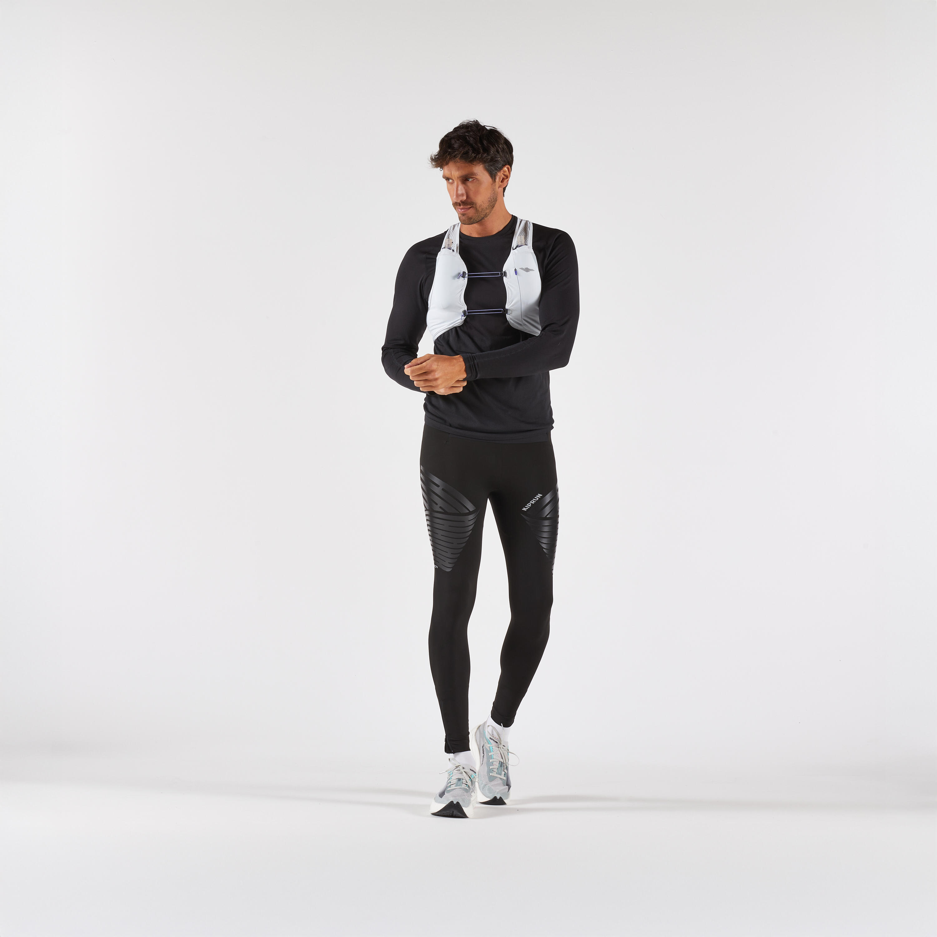 Legginsy do biegania męskie Kiprun Run 900 Compress RHEON™