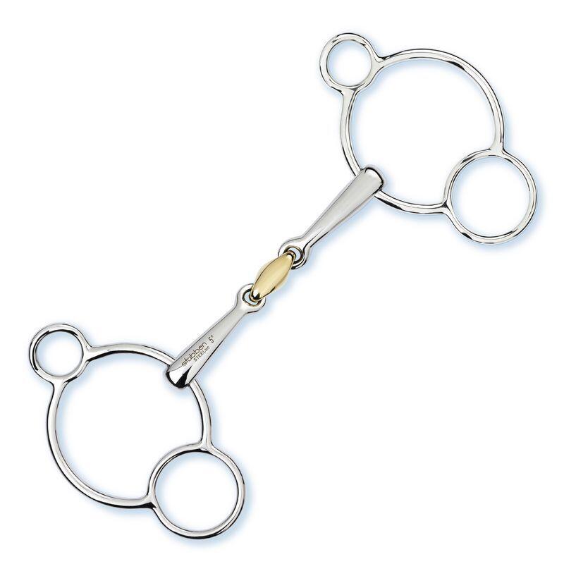 3-pierścieniowe wędzidło dla koni Stübben