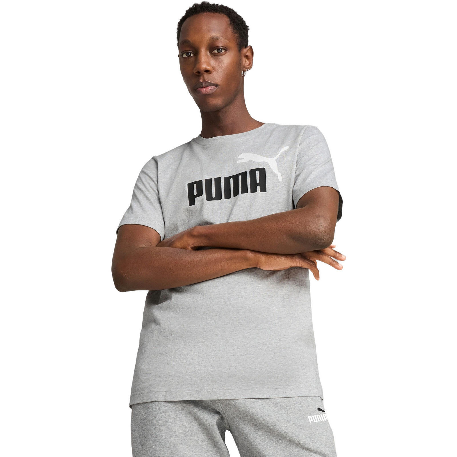 Koszulka męskie Puma Ess 2 Color No. 1 Logo Tee