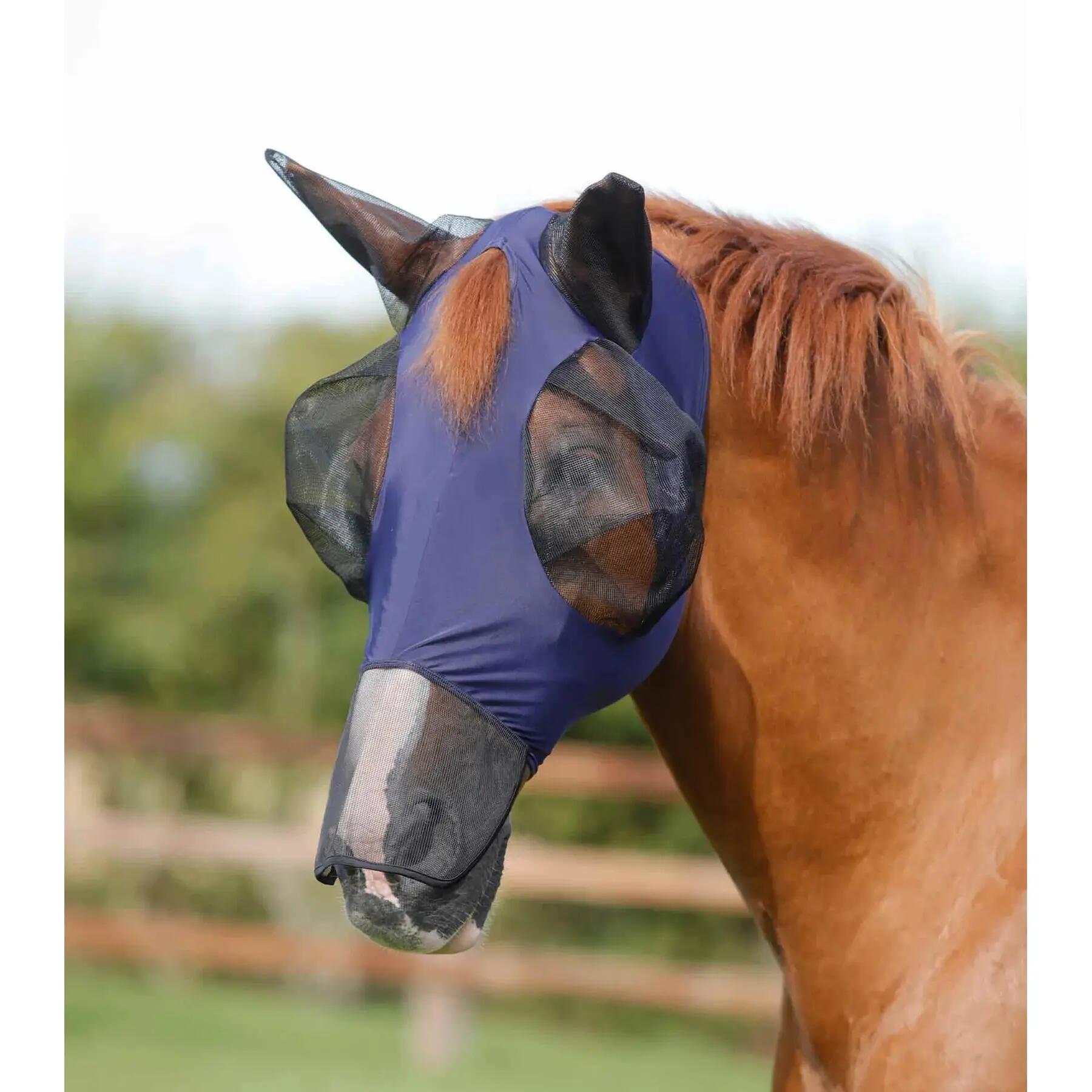 Maska na owady dla konia Premier Equine Comfort Tech Xtra Lycra