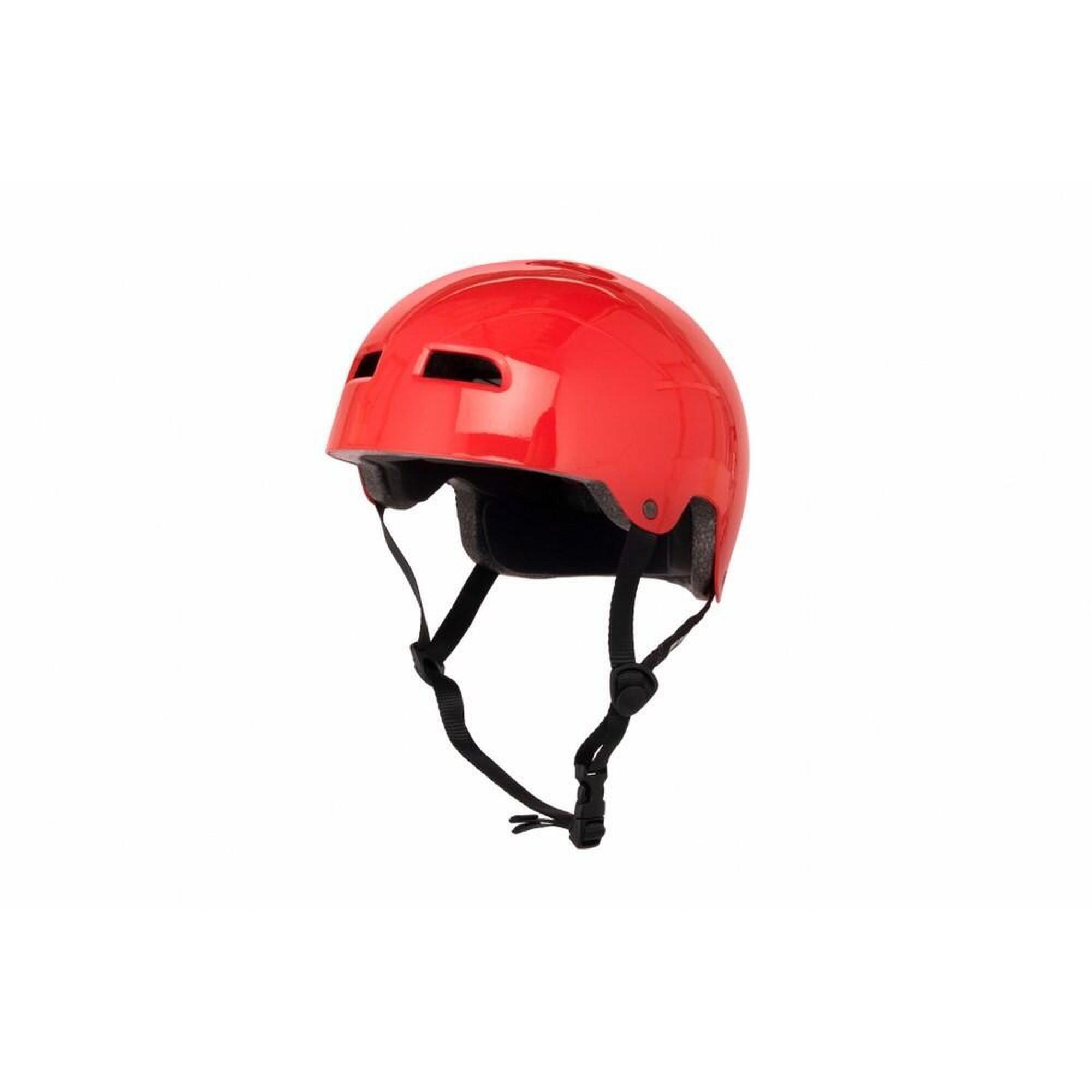 Alpha – kask BMX – czerwony