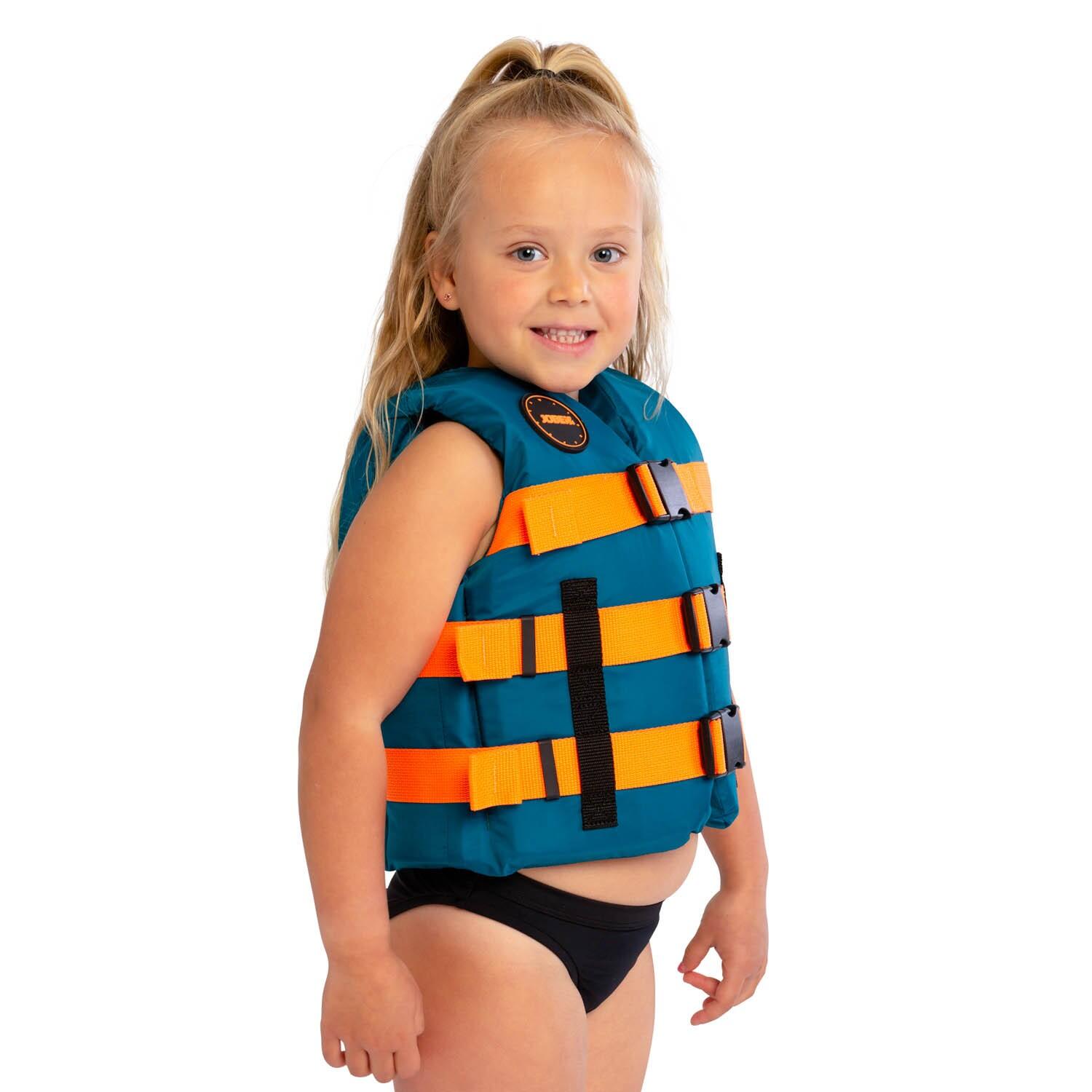 Kamizelka dziecięca asekuracyjna Jobe Nylon Life Vest Kids 50N morska