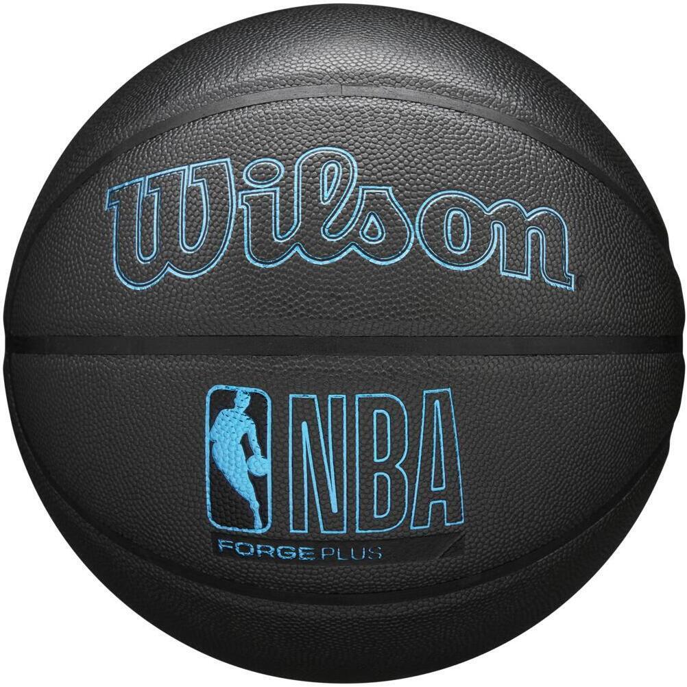 Zdjęcia - Piłka do koszykówki Wilson  NBA Forge Plus Ball rozmiar 7 Niebieski 7 