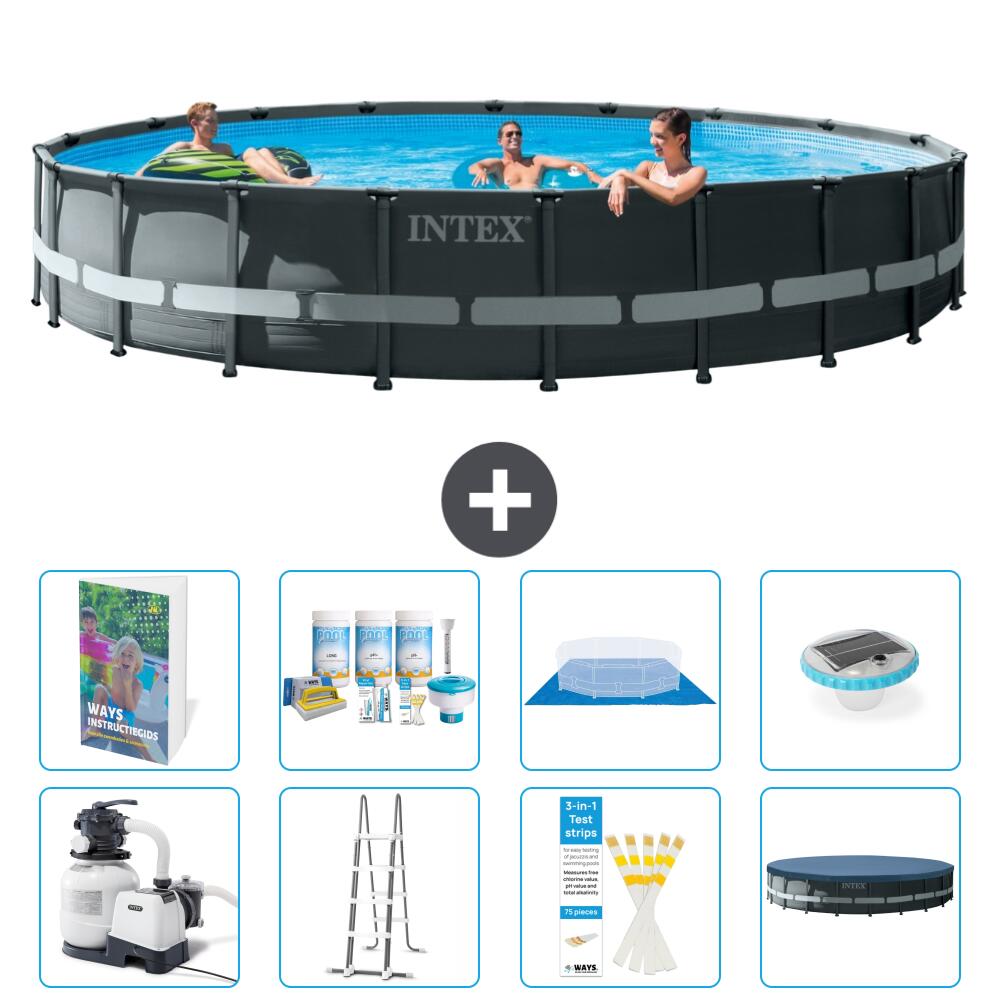 INTEX Basen Ultra XTR Okrągły - 610x122 cm - 9-częściowy S576