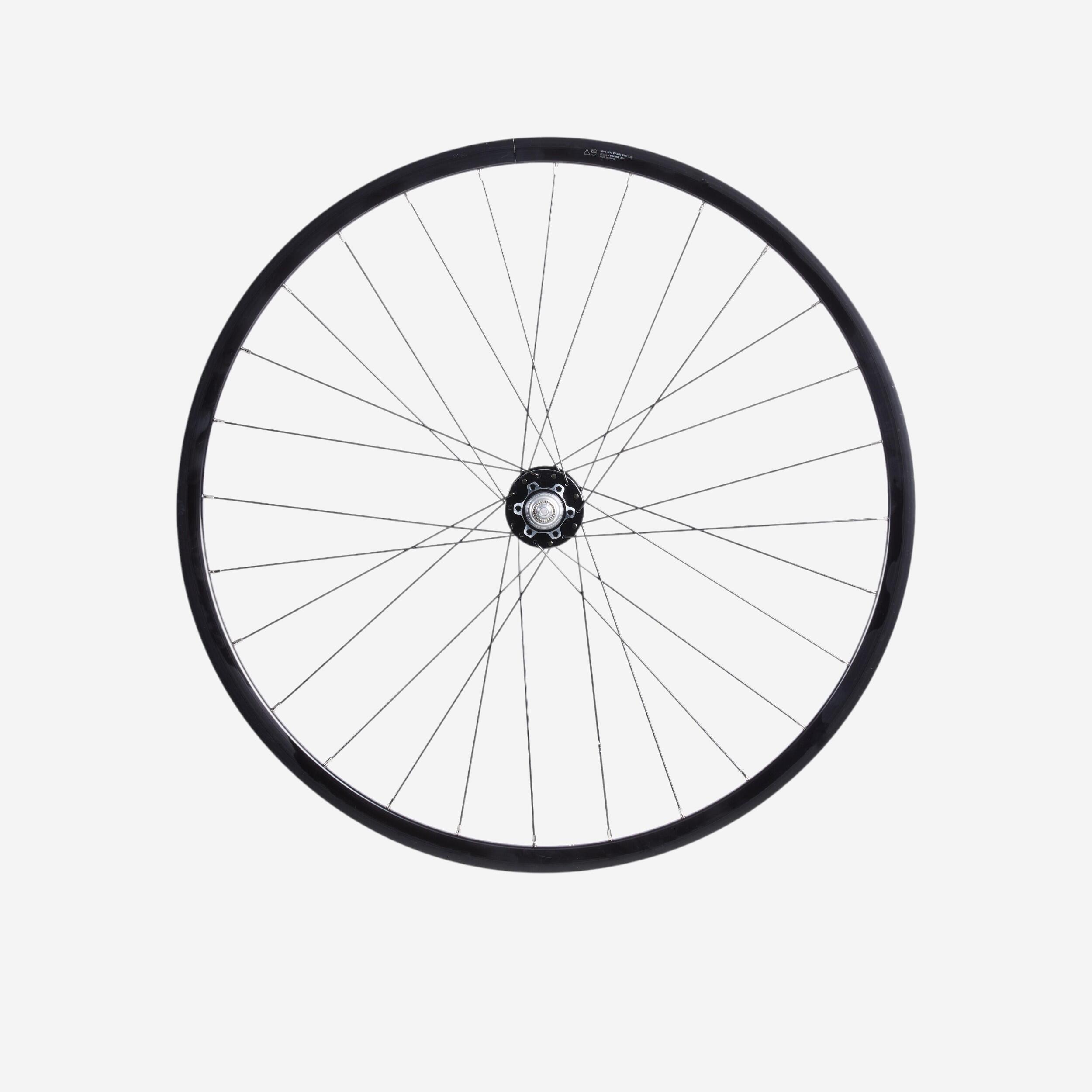 Koło do roweru miejskiego Elops 28 przednie dwukomorowe disc do City Speed 900