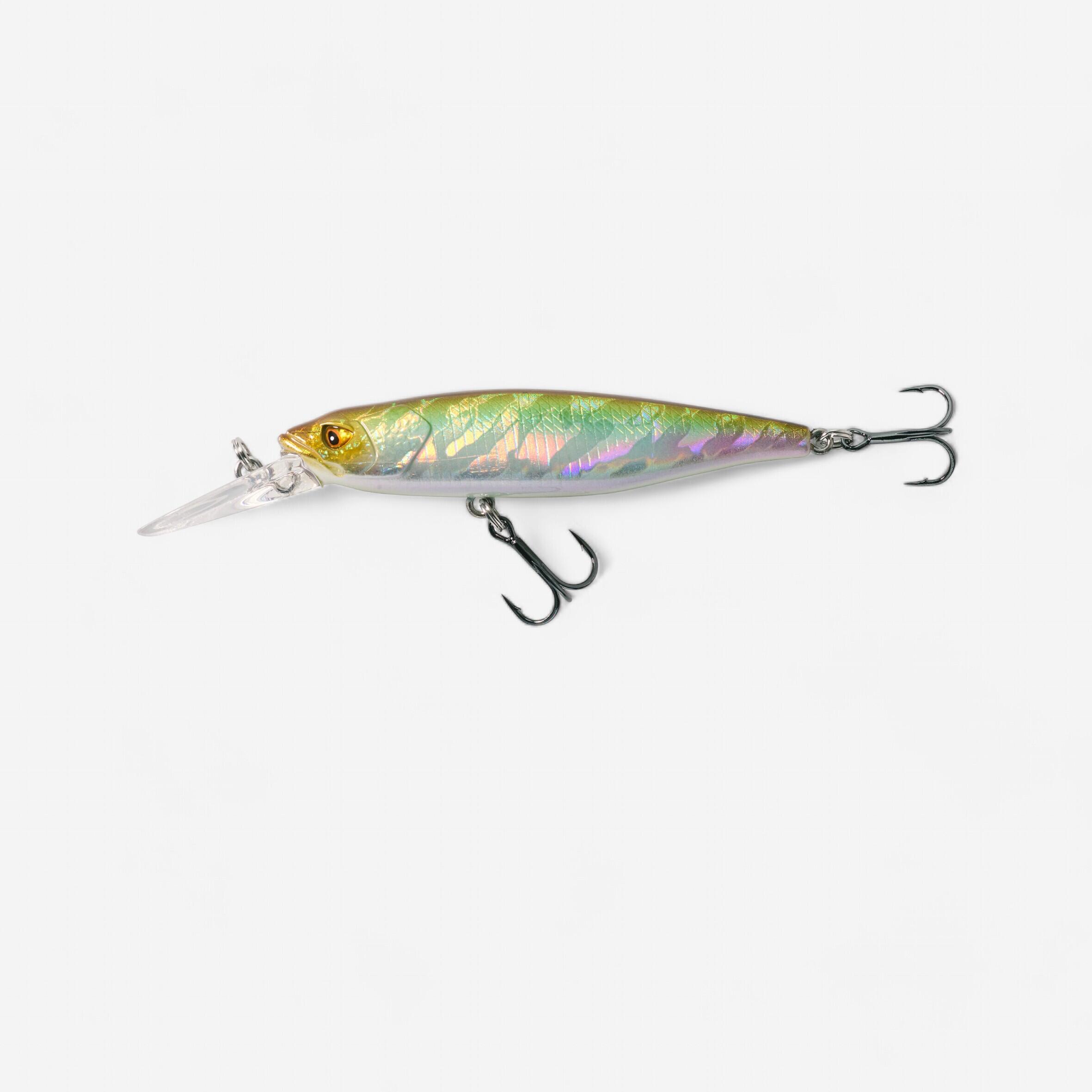 Wobler Jerkbait Minnow Caperlan WXM MNWDD 76 SP zielony grzbiet