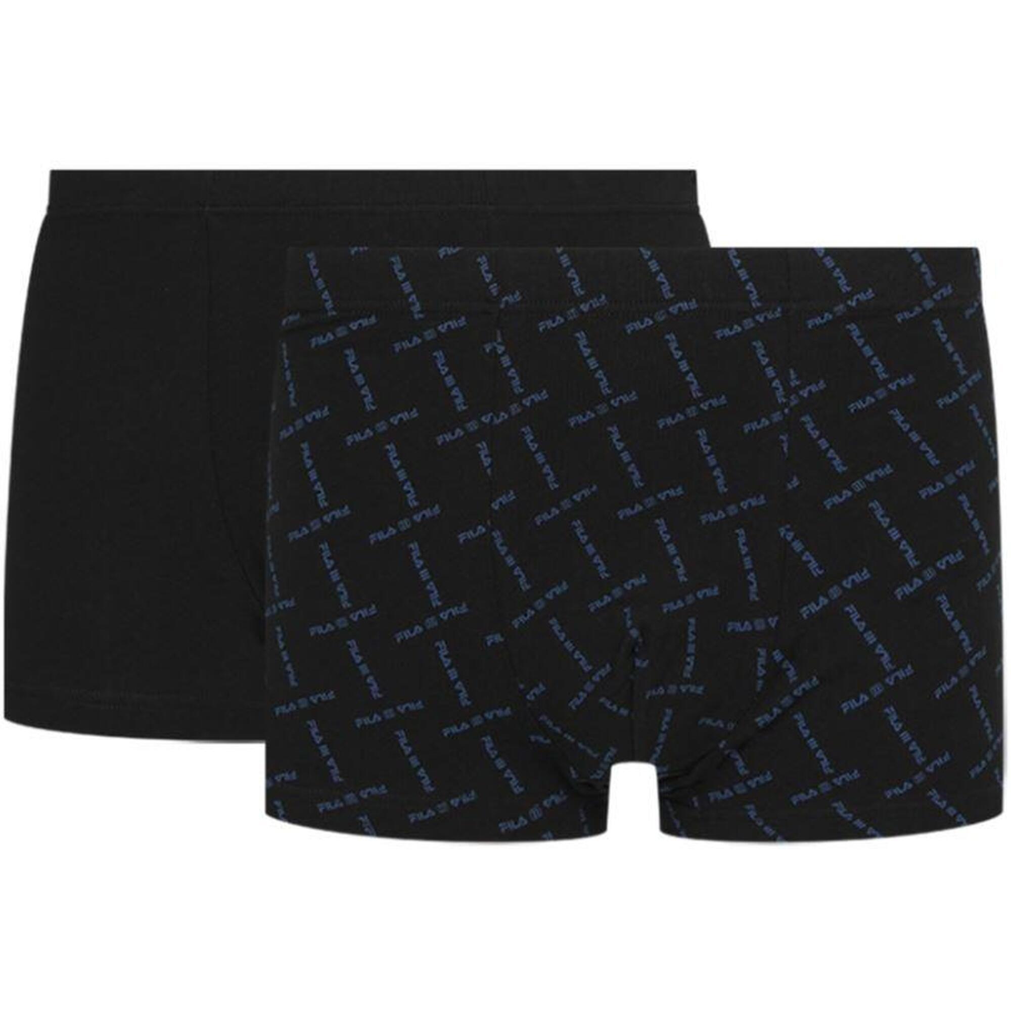 Fila Bokserki 2-pack Czarny XL