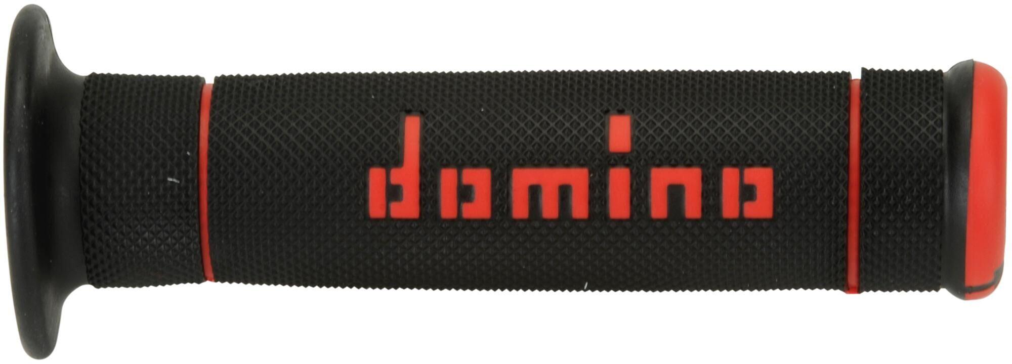 Rączki rowerowe Domino Rubber Grip A240 SW/RO 125mm