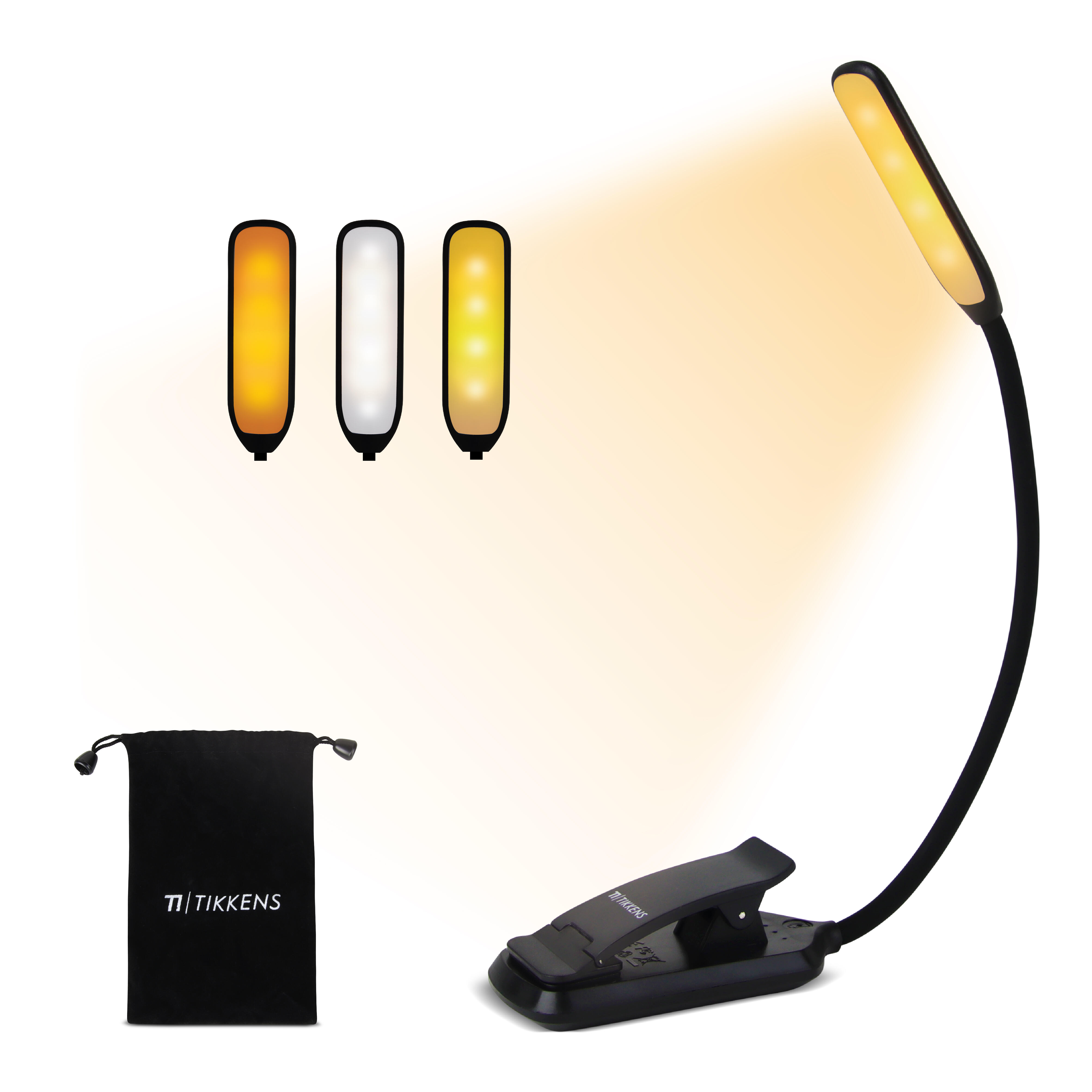 LED Lampka do czytania – ładowana przez USB z klipsem