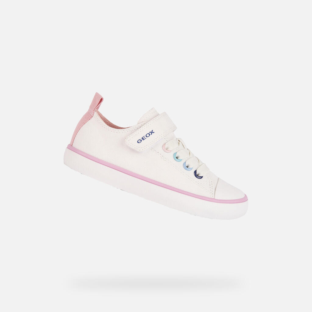 Buty GEOX J GISLI G. A Biały