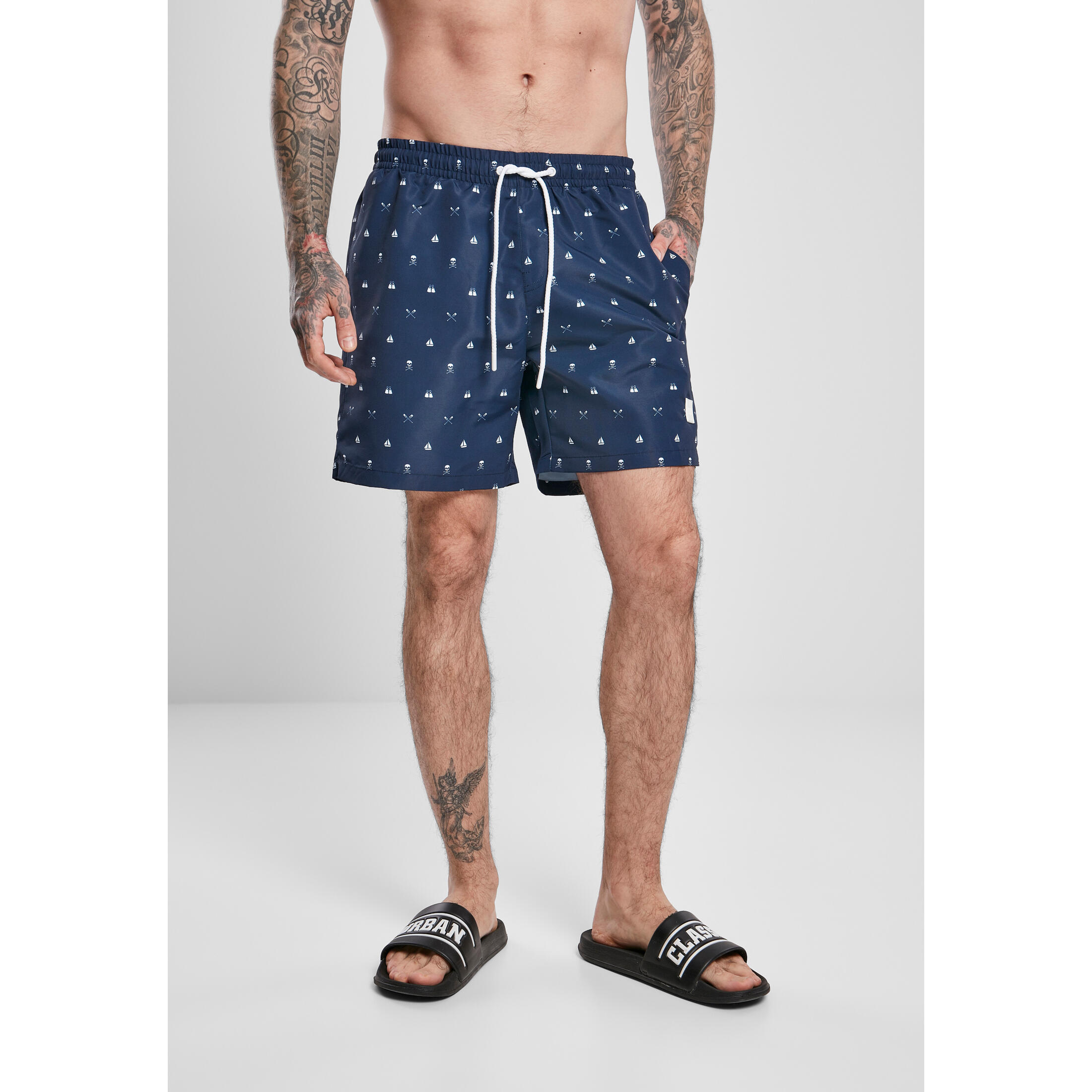 Szorty kąpielowe Urban Classics pattern (grandes tailles)