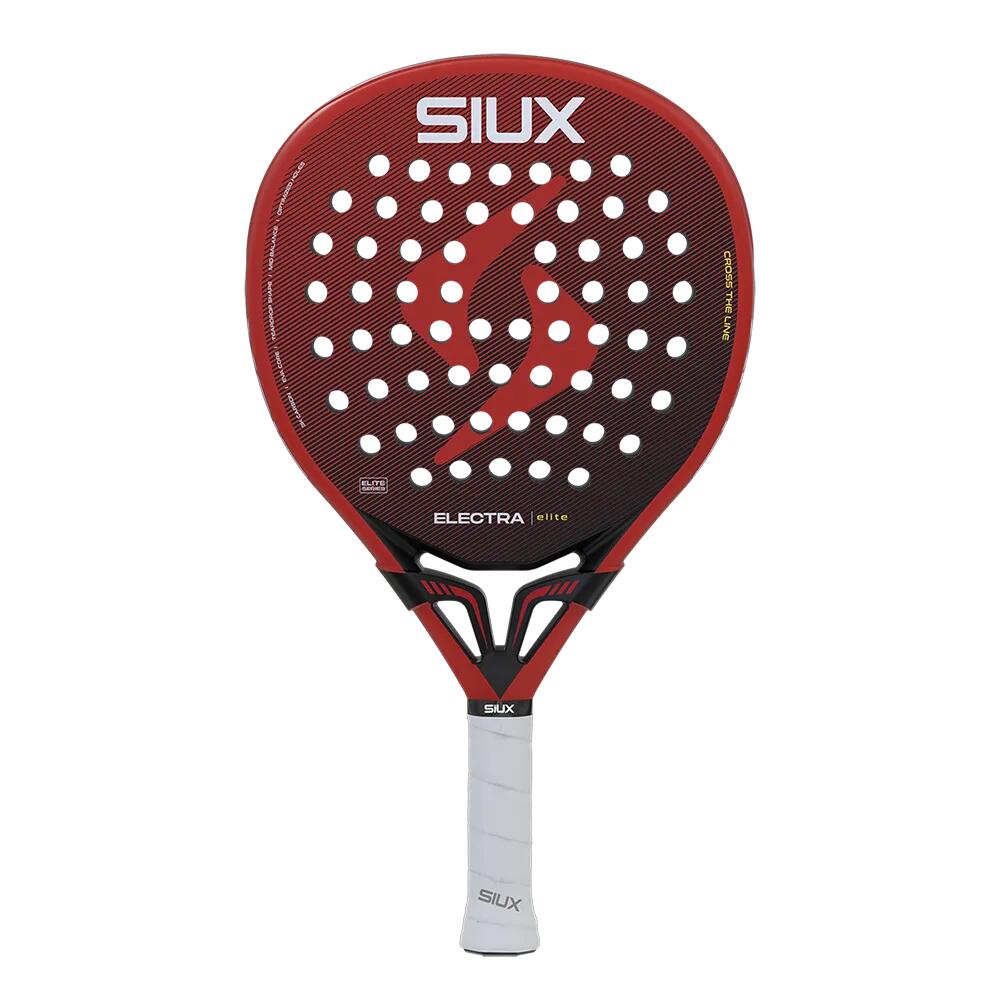 Siux - Rakieta Padel Electra Elite 2026 Czerwona Profesjonalna Forma Okrągła