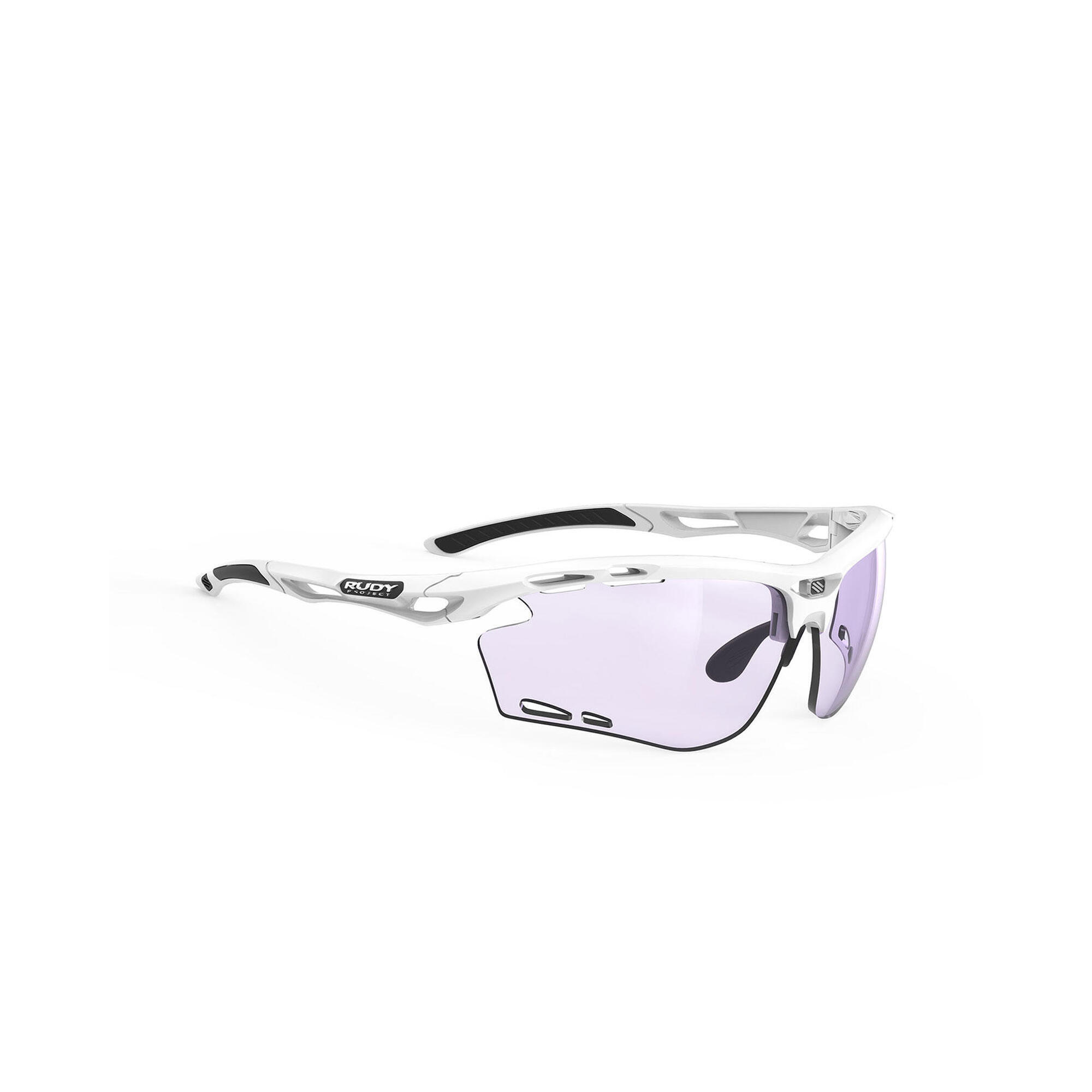 Okulary Rudy Project PROPULSE PADEL WHITE GLOSS - Impactx™ Photochromic 2 Purple