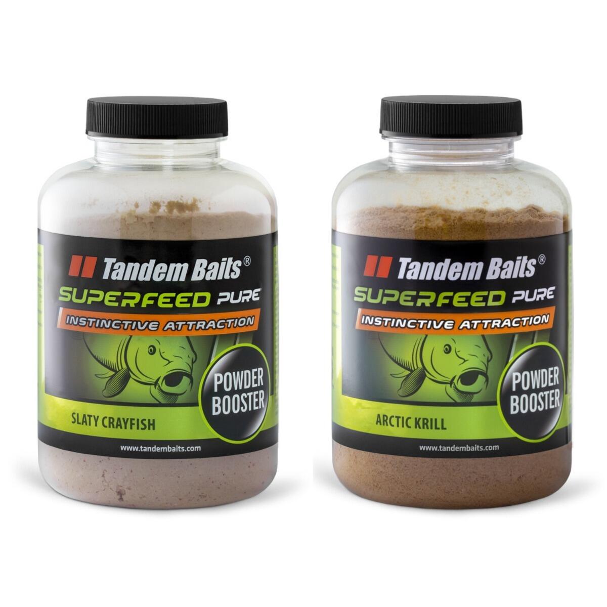 Booster karpiowy w proszku SuperFeed Pure 250g Flavor Mix 2szt Atrtic Kirll+Salt