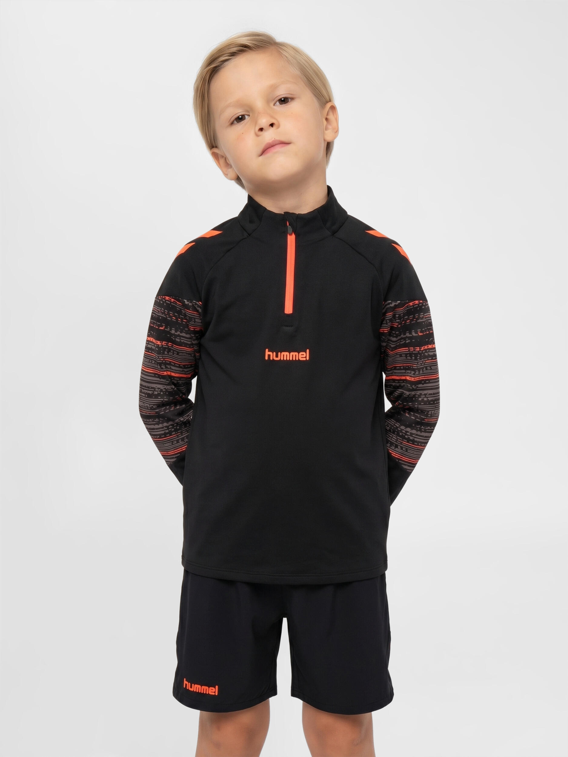 Dziecięca kurtka dresowa 1/2 zip Hummel Blaze Pro