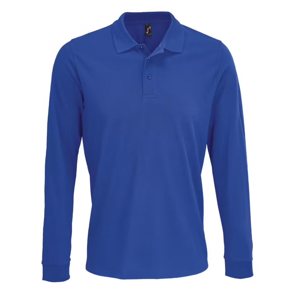 Koszulka Polo Z Długim Rękawem Dla Dorosłych Unisex Polycotton