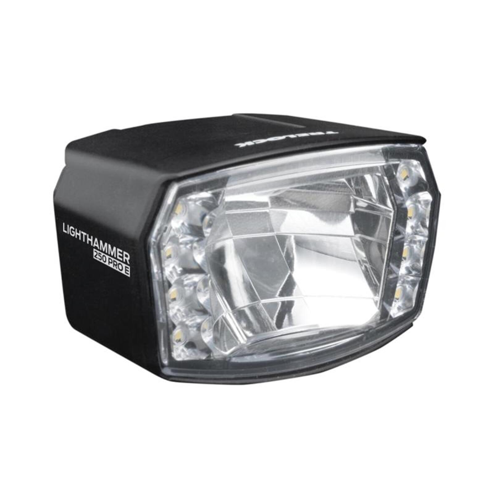 Trelock LS 990 Lighthammer Pro 250 Lampka przednia E‑bike 12V 200/250 Lux