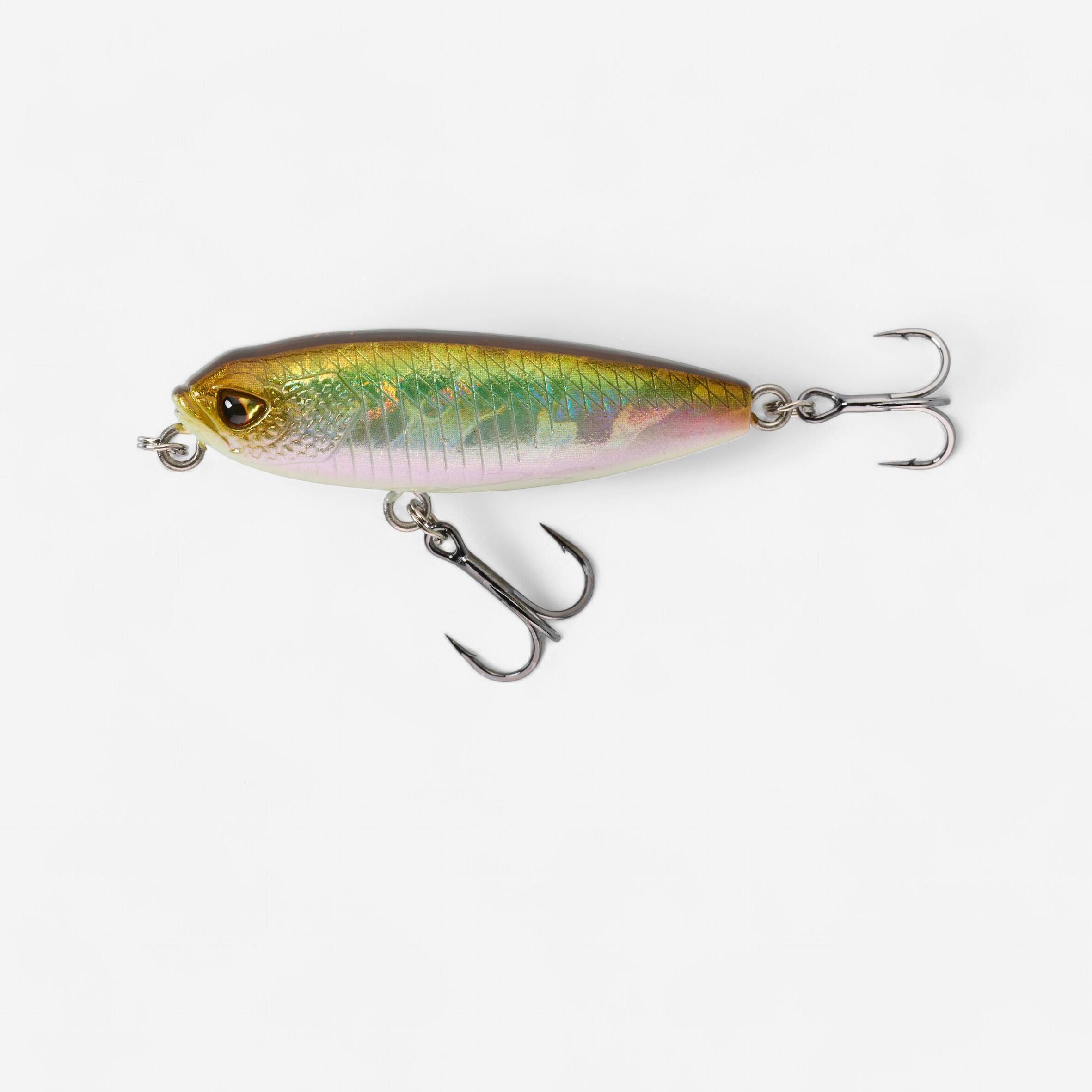 Wobler Stickbait Caperlan STK 45F zielony grzbiet