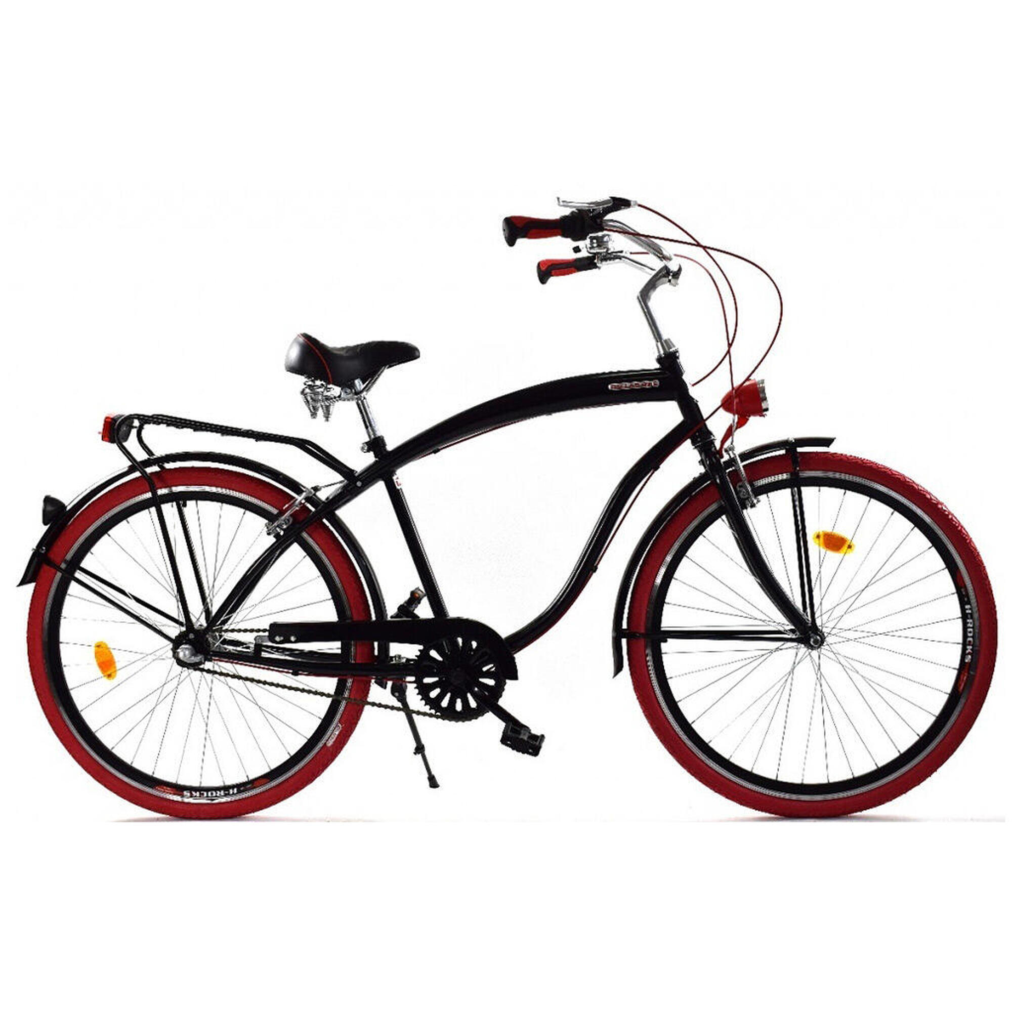 Rower Cruiser Miejski Męski Dallas Bike 28 3spd Alu