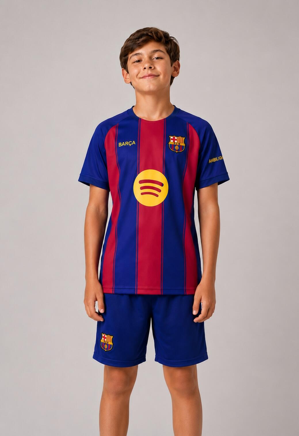 Strój domowy dziecięcy FC Barcelona 2025-26 Premium