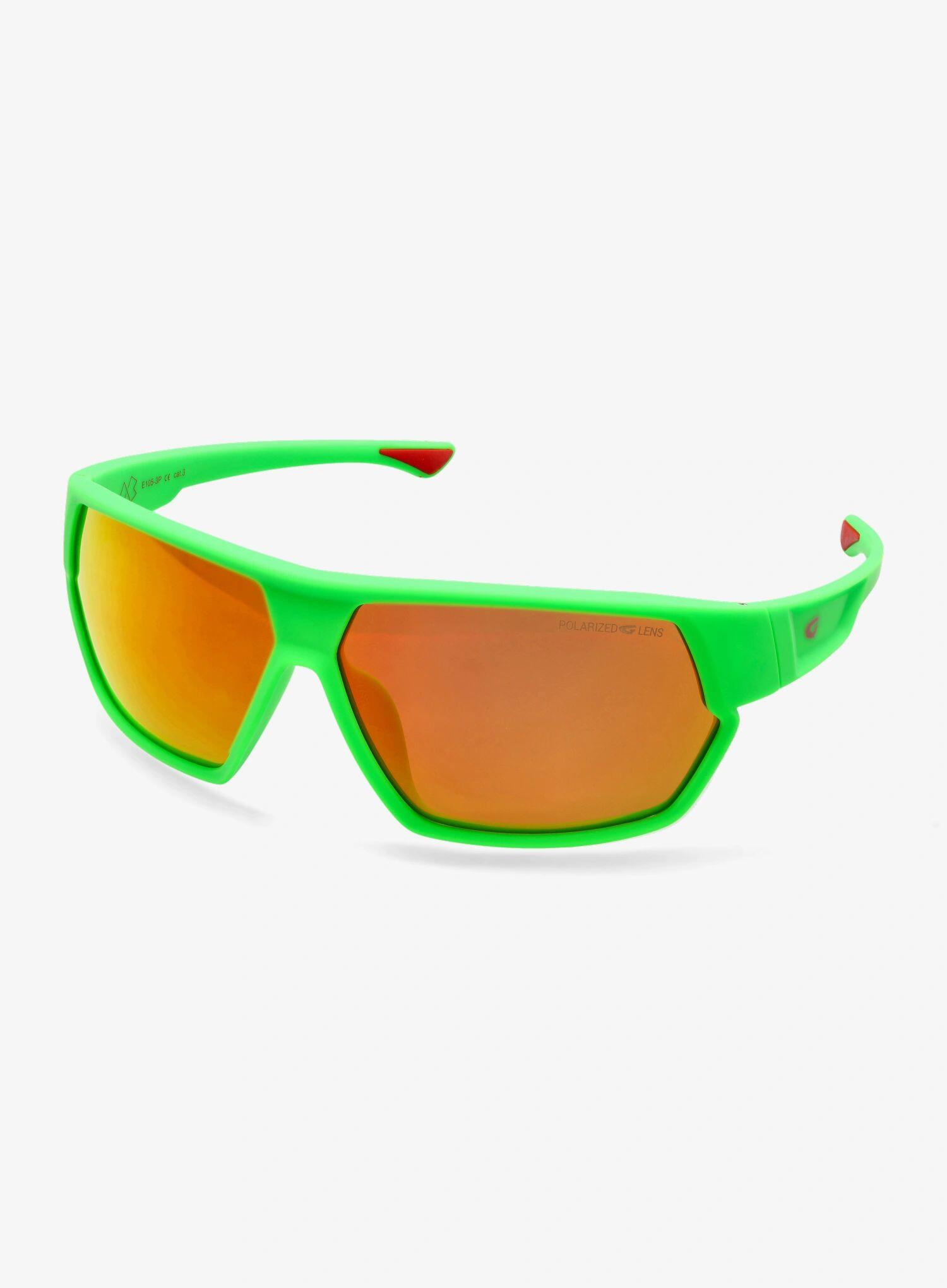 Okulary polaryzacyjne GOG G1 - matt neon green/red