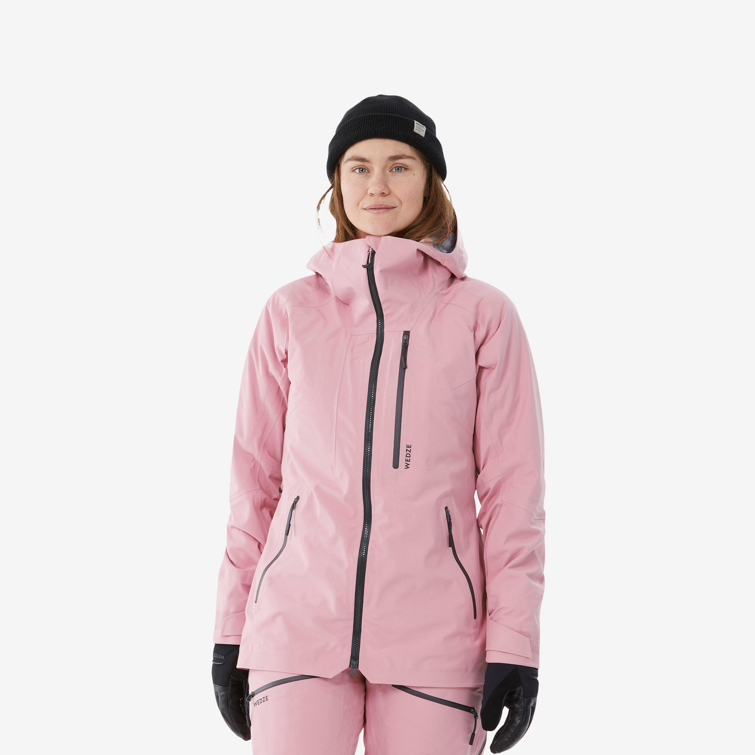 Kurtka narciarska i snowboardowa damska Quechua FR 500