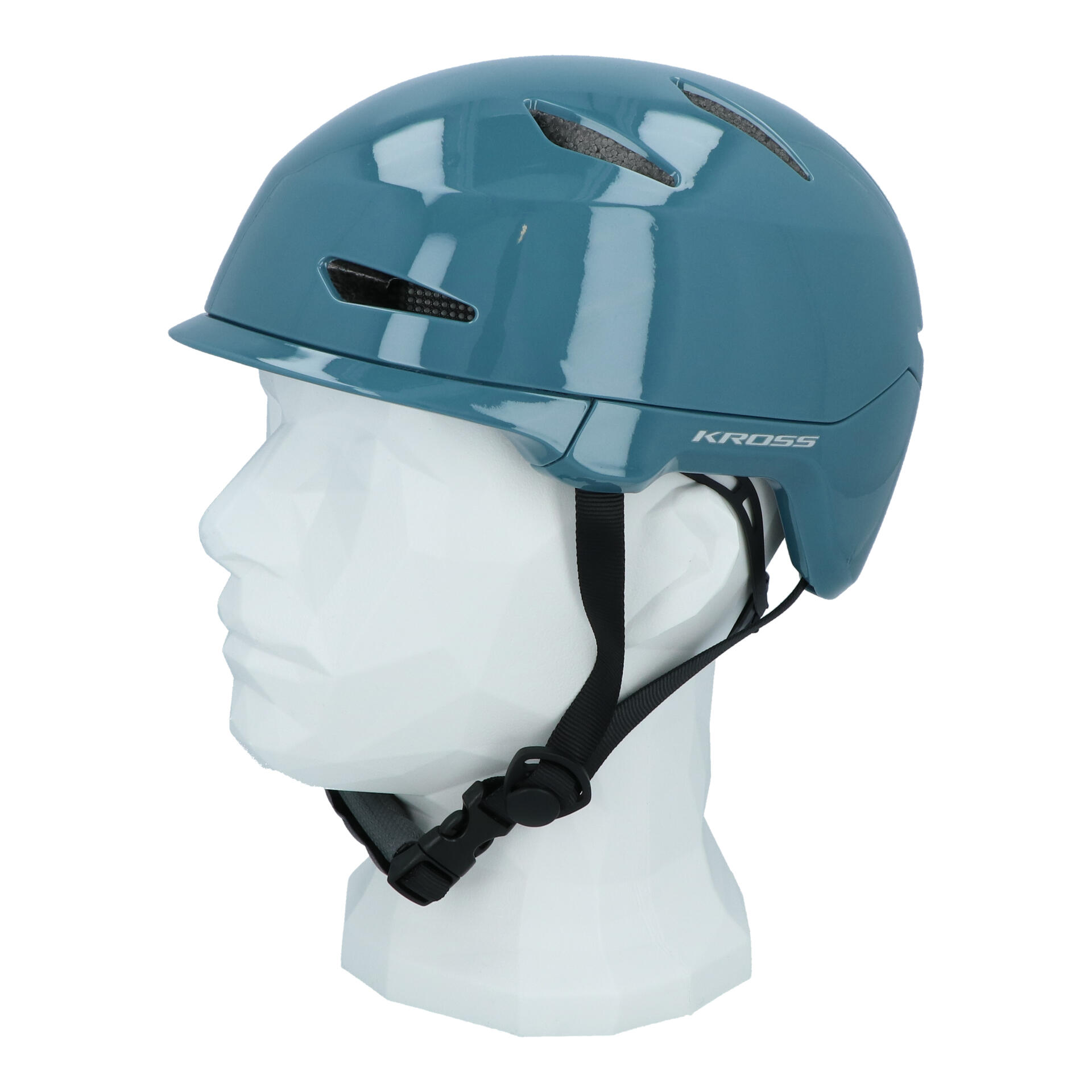 Kask rowerowy Kross City Capitalo M - Niebieski