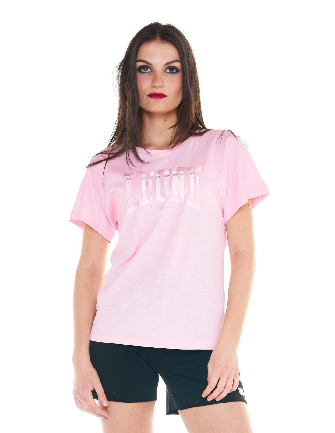 Damski t-shirt Cristal Shine z dużym logo