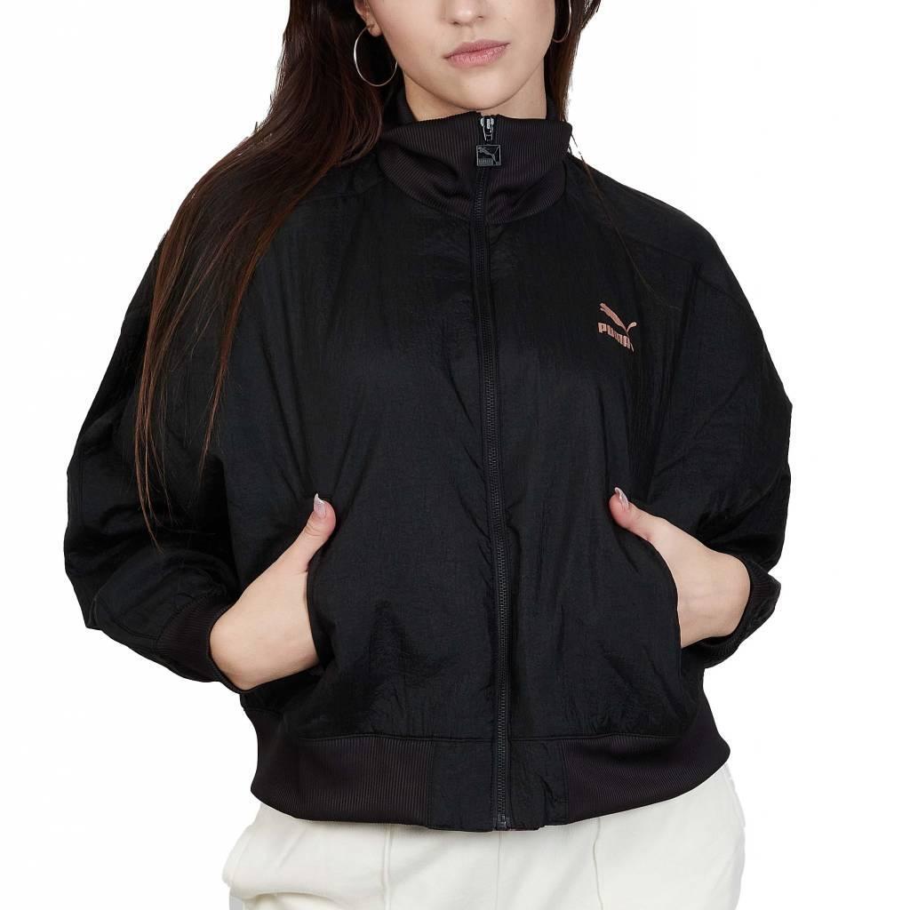 Kurtka PUMA YELLOW PUMA X AITANA PADDED BOMBER Czarny