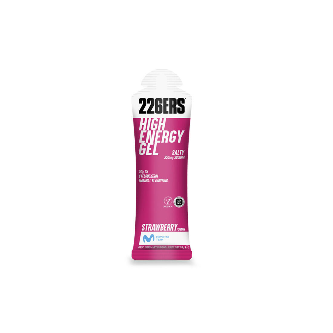 Żel energetyczny 226ers wysoka energia 76g słona truskawka