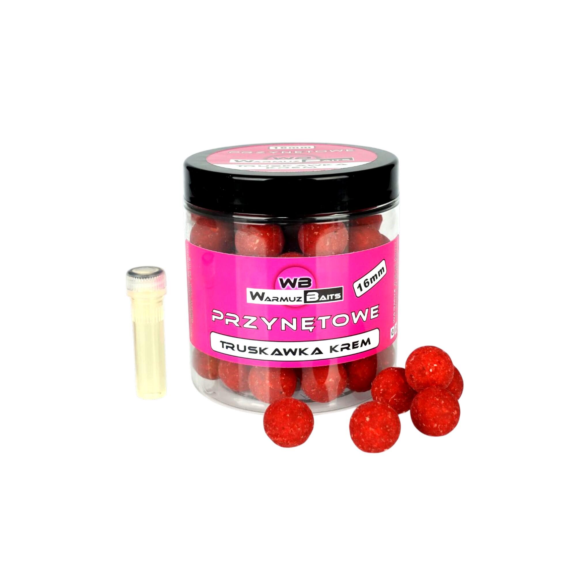 TRUSKAWKA KREM 16mm kulki przynętowe Warmuz Baits