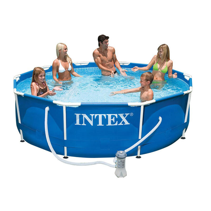 Zestaw basenowy Intex Metal Frame, stelażowy, 305x76 cm, model 28202NP