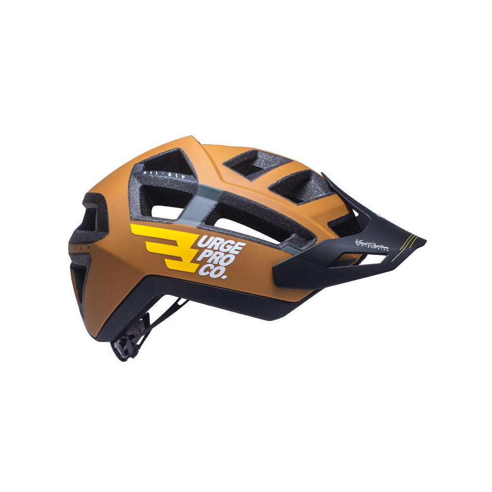 Kask rowerowy ERT All-Air Mountain Bike, brązowy