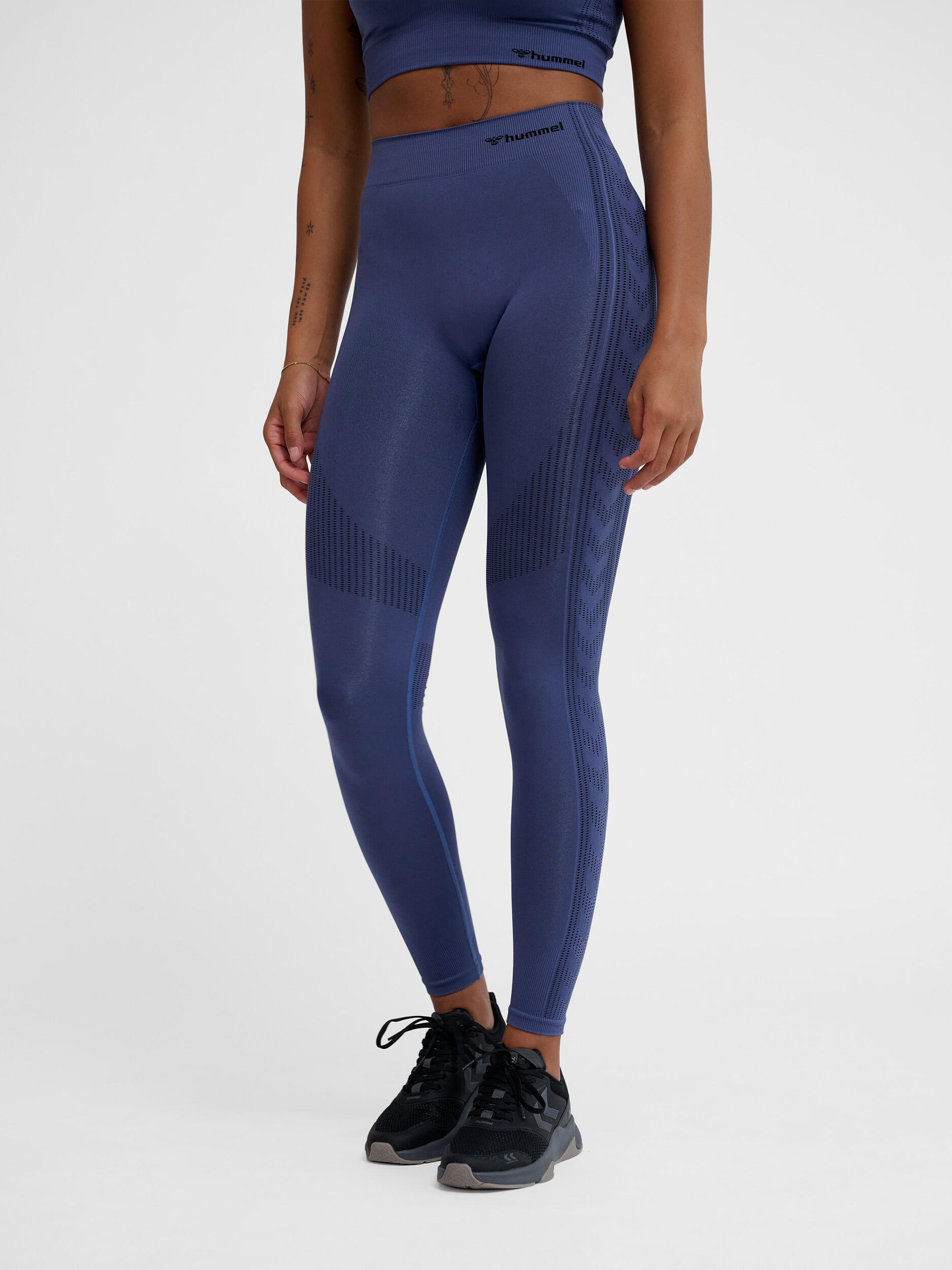 Damskie legginsy bezszwowe Hummel MT Shaping