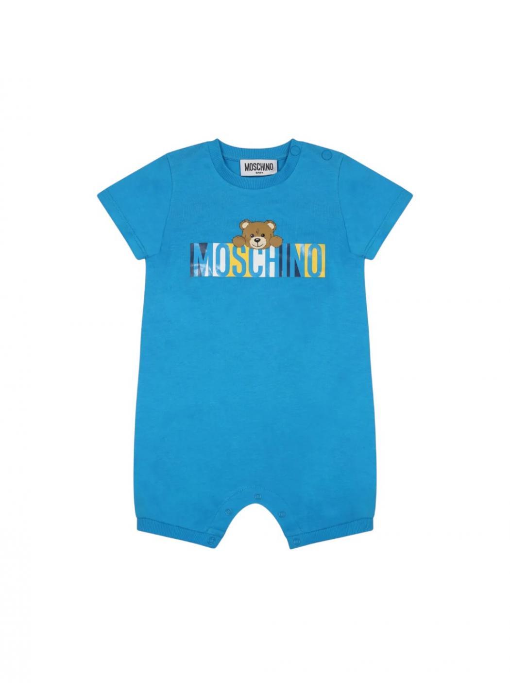 Abbigliamento chłopięce moschino turchese