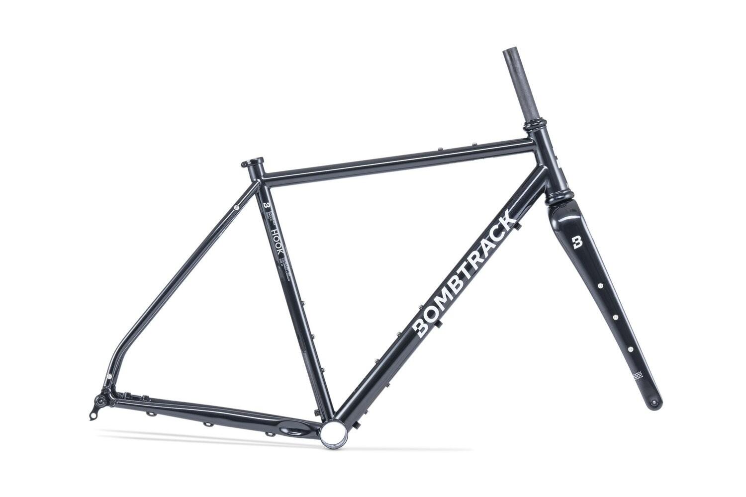 Zestaw widelców Hook Frame Fork Metallic Black L - 54