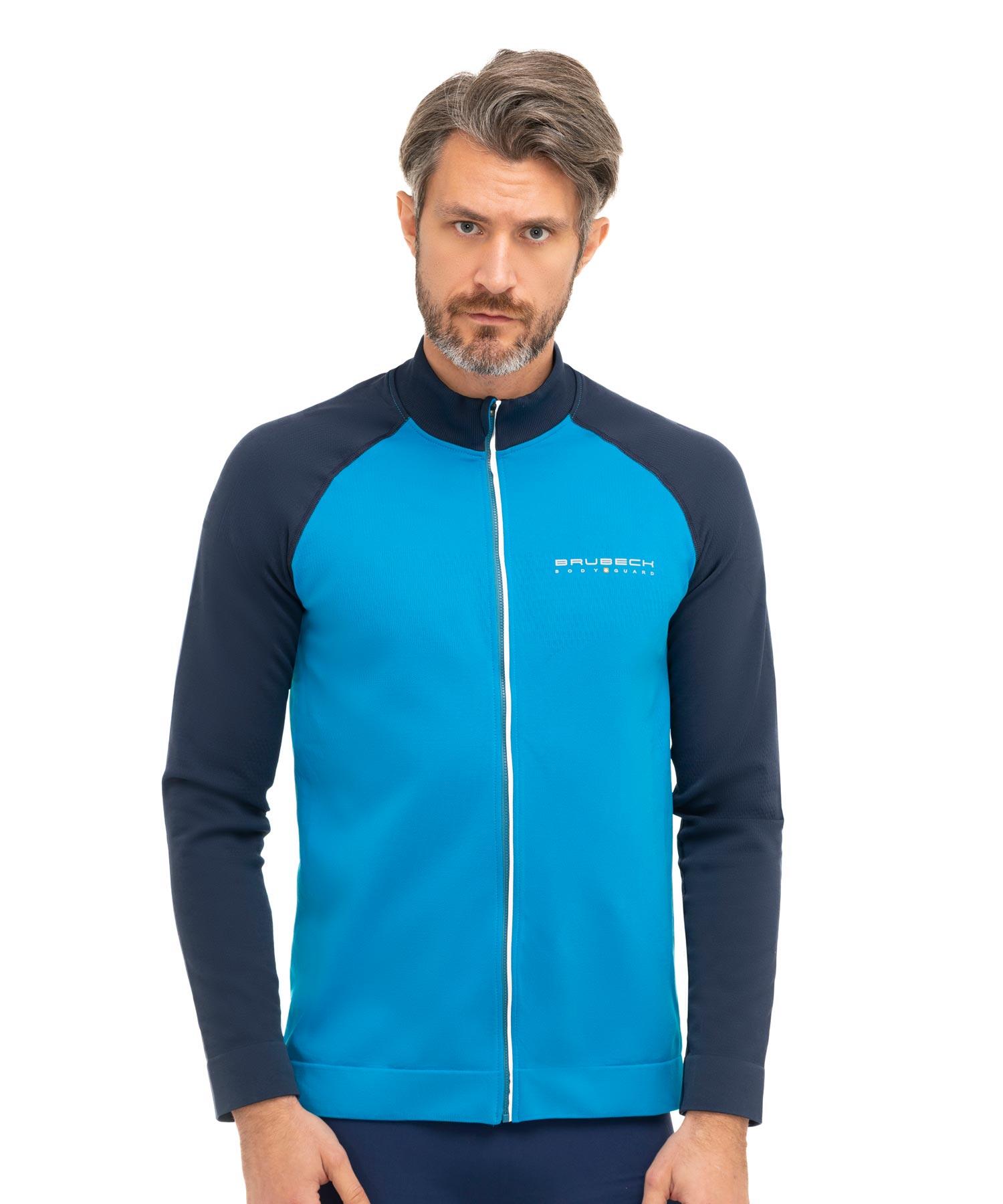 Bluza dresowa termoaktywna rozpinana męska Brubeck Athletic