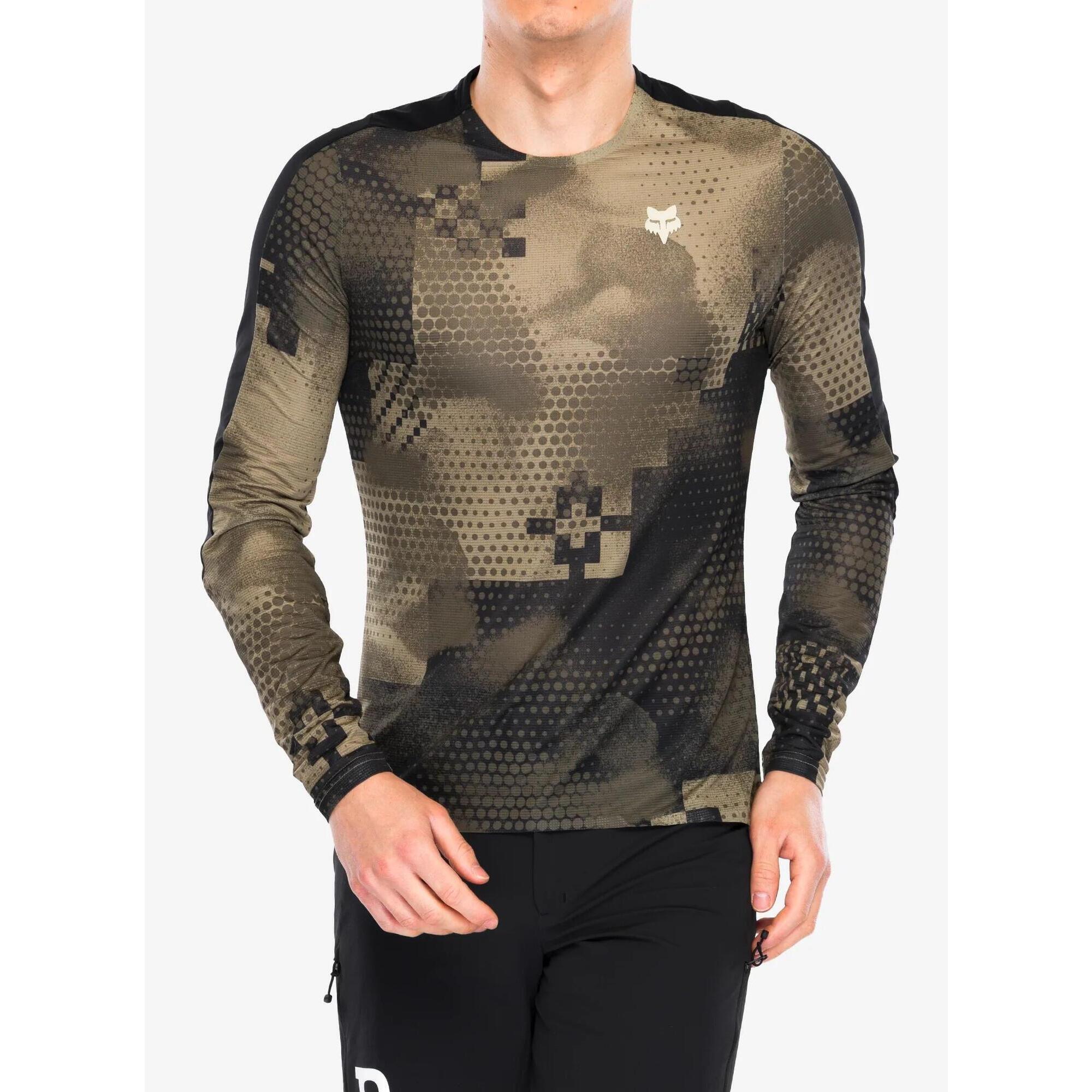 Bluza rowerowa męska Fox Flexair Ascent LS Jersey Pulse