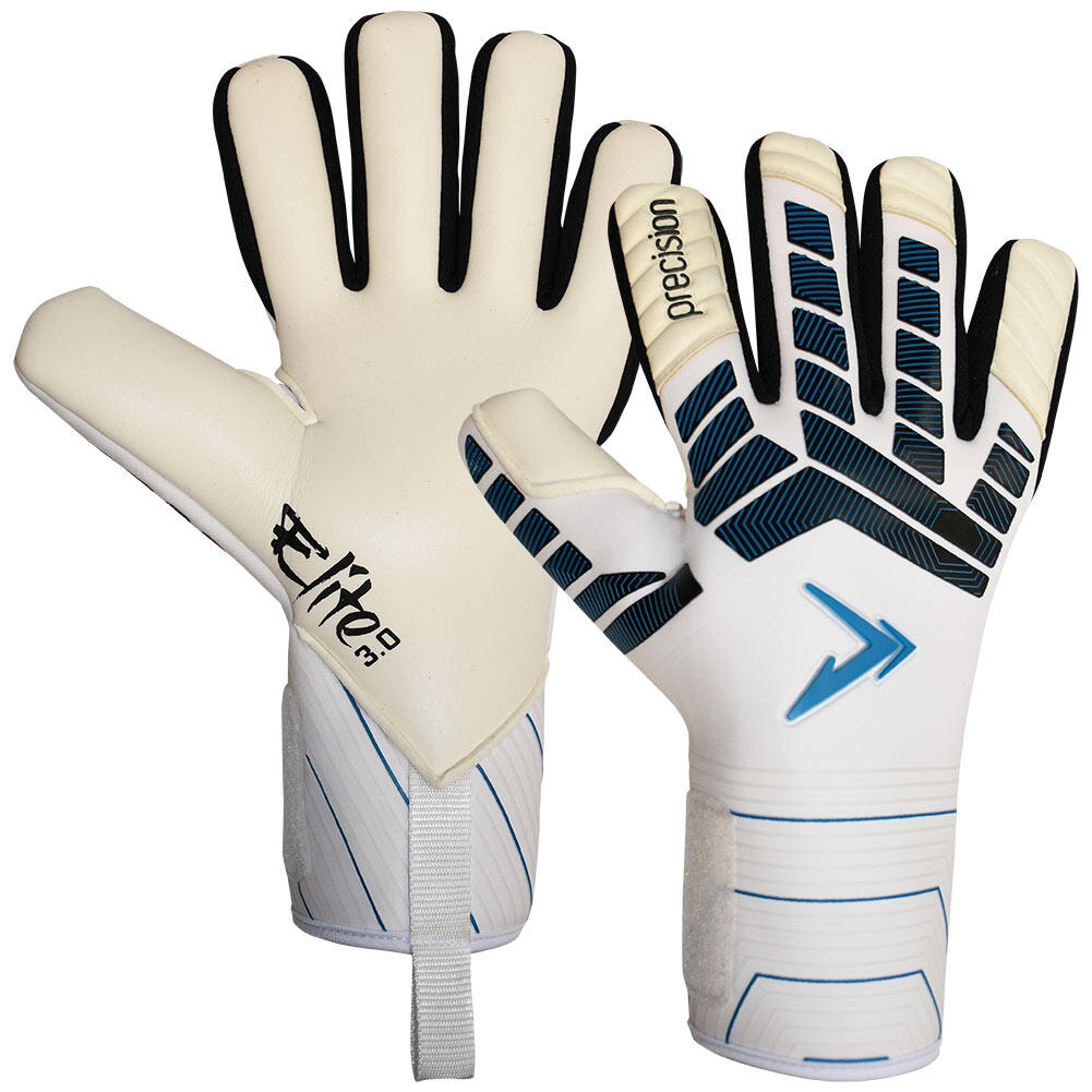 Фото - Воротарські рукавички Precision GK Rękawice bramkarskie  Elite 3.0 Giga Biały/Niebieski 11 