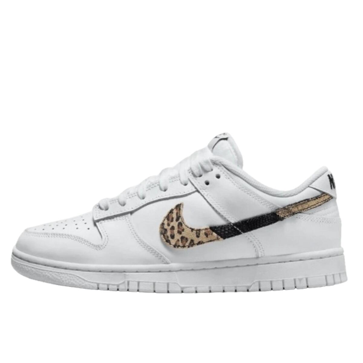 Nike Dunk Low Animal Print White