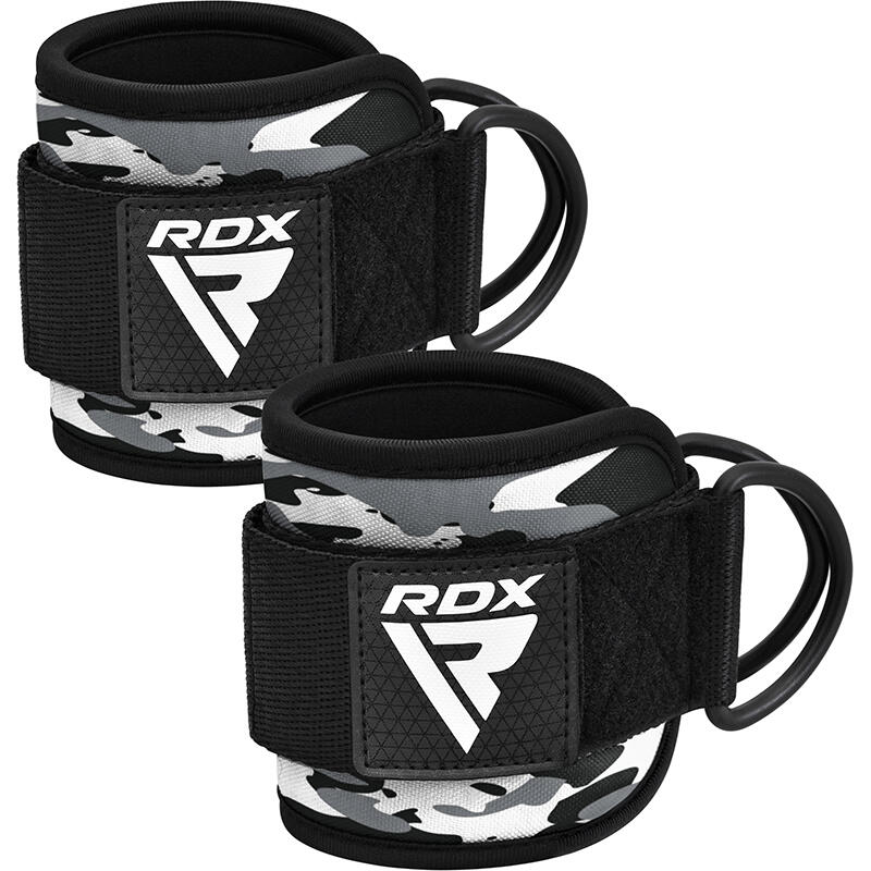 Paski z hakami na kostkę RDX A4 Ankle Straps For Gym Cable Machine
