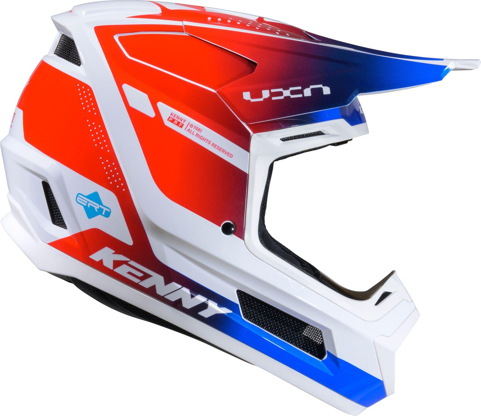 Kask integralny Kenny Performance Czerwono-Niebieski